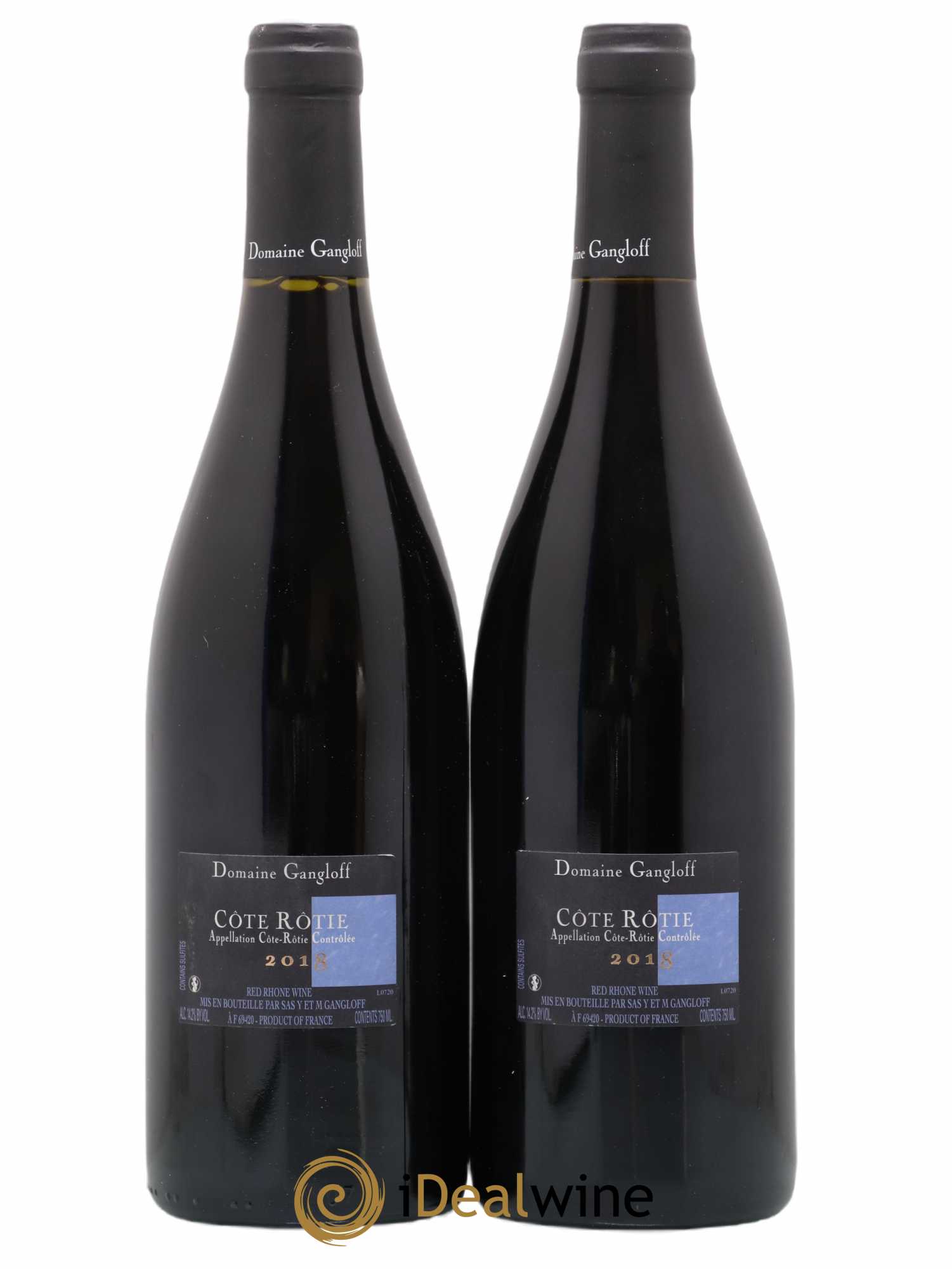 Côte-Rôtie La Barbarine Gangloff (Domaine) 2018 - Lot de 2 bouteilles - 1