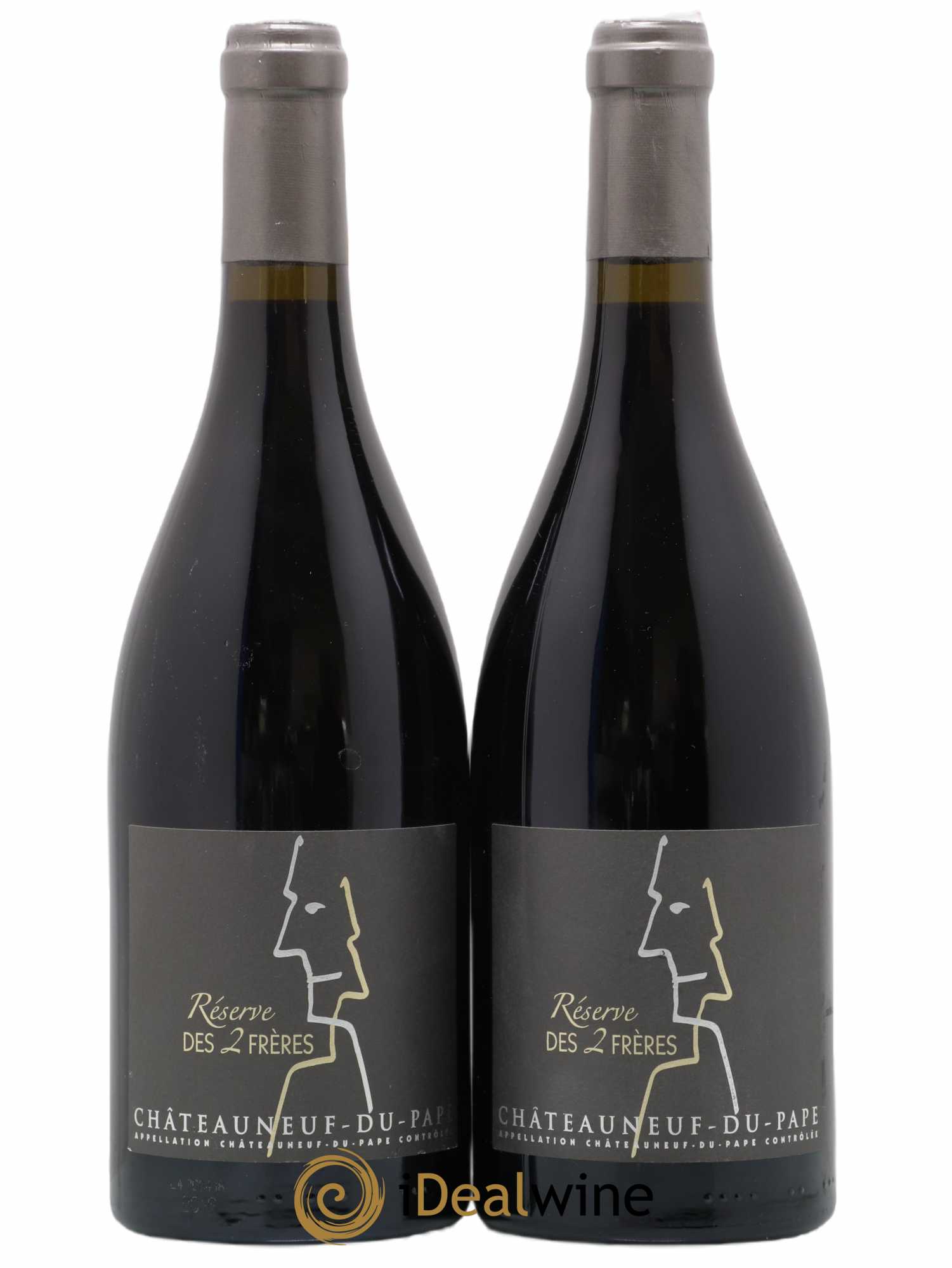 Châteauneuf-du-Pape Réserve des 2 frères Pierre Usseglio & Fils 2016 - Lot de 2 bouteilles - 0