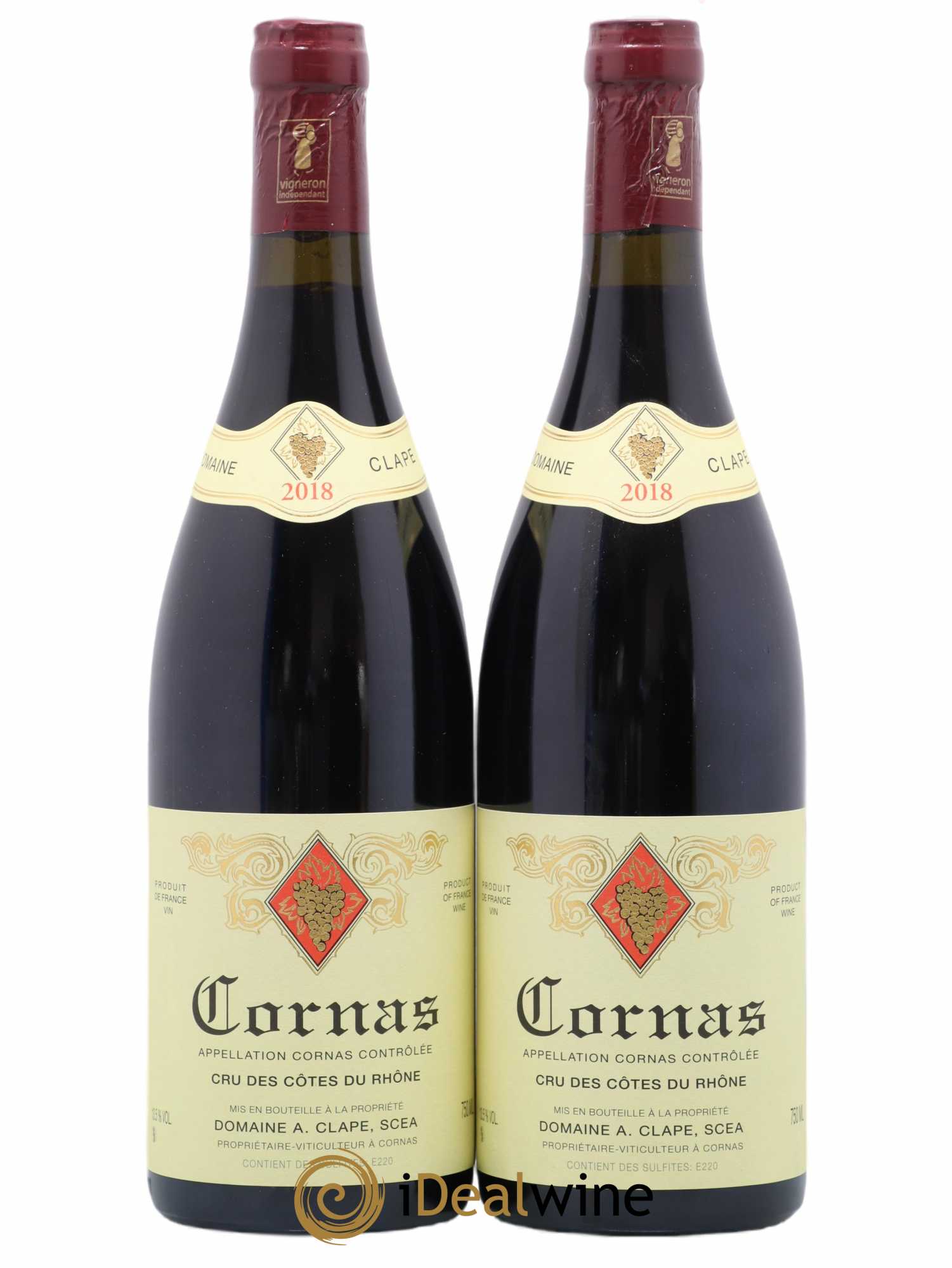 Cornas Auguste Clape 2018 - Lot de 2 bouteilles - 0