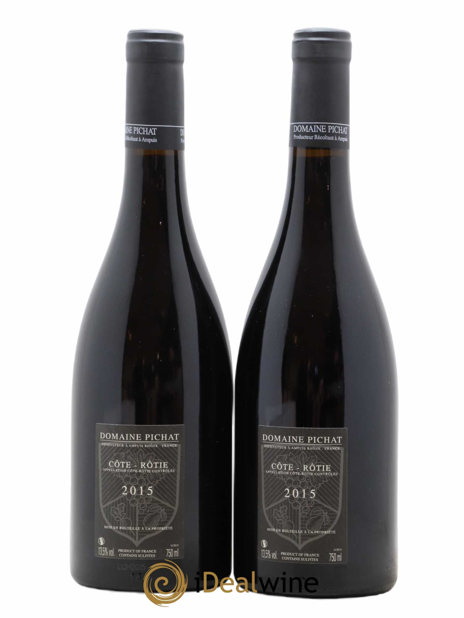Côte-Rôtie Champon's Pichat (Domaine) 2015 - Lot de 2 bouteilles - 1