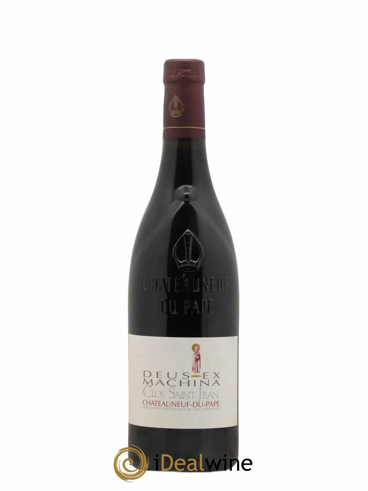 Châteauneuf-du-Pape Clos Saint-Jean Deus Ex Machina Pascal et Vincent Maurel 2019 - Lot de 1 bouteille - 0