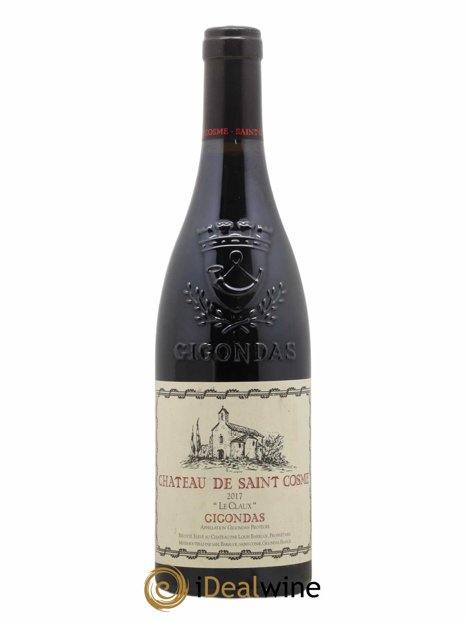 Gigondas Le Claux Saint Cosme 2017 - Lot de 1 bouteille - 0