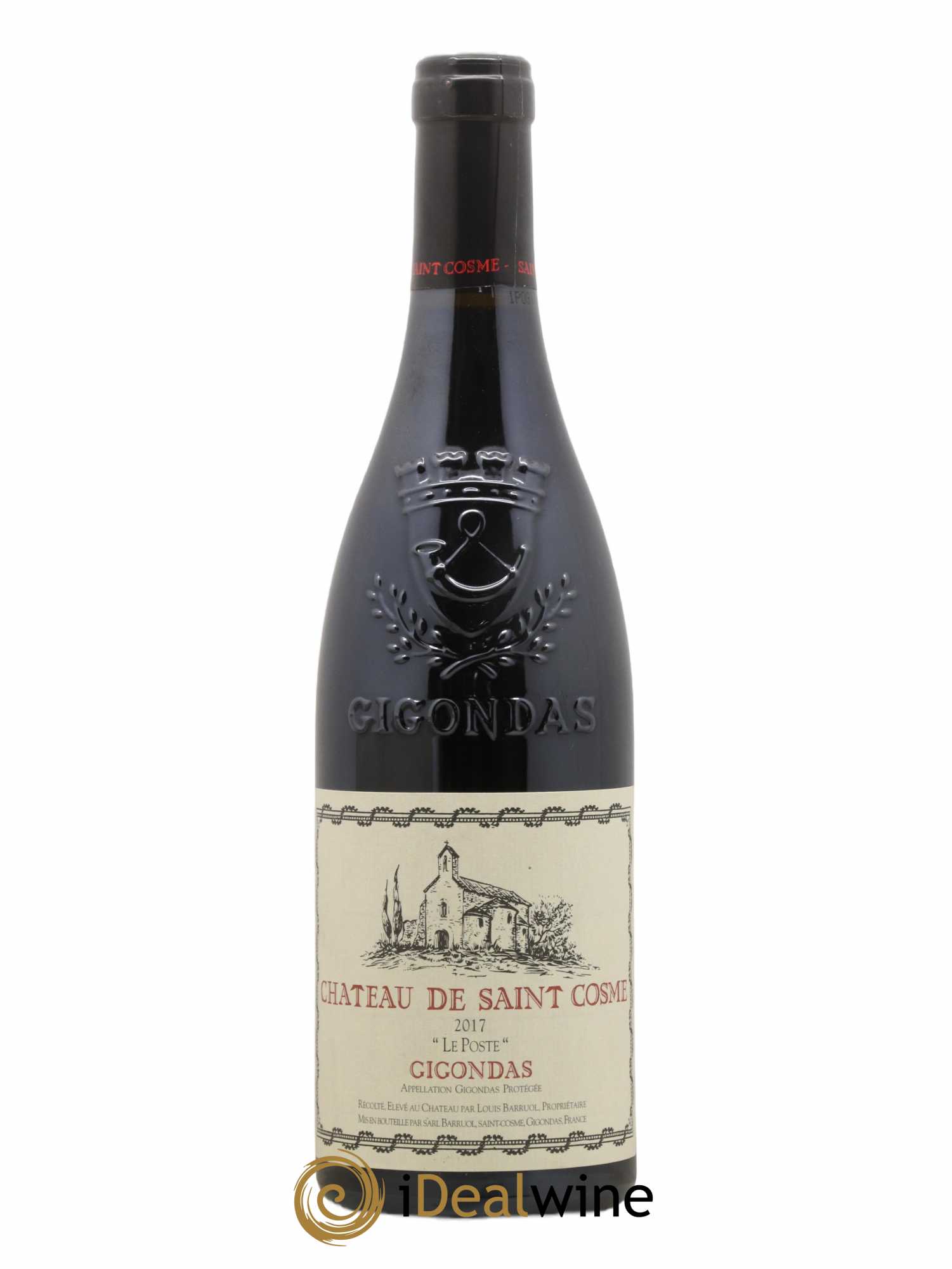Gigondas Le Poste Saint Cosme 2017 - Lot de 1 bouteille - 0