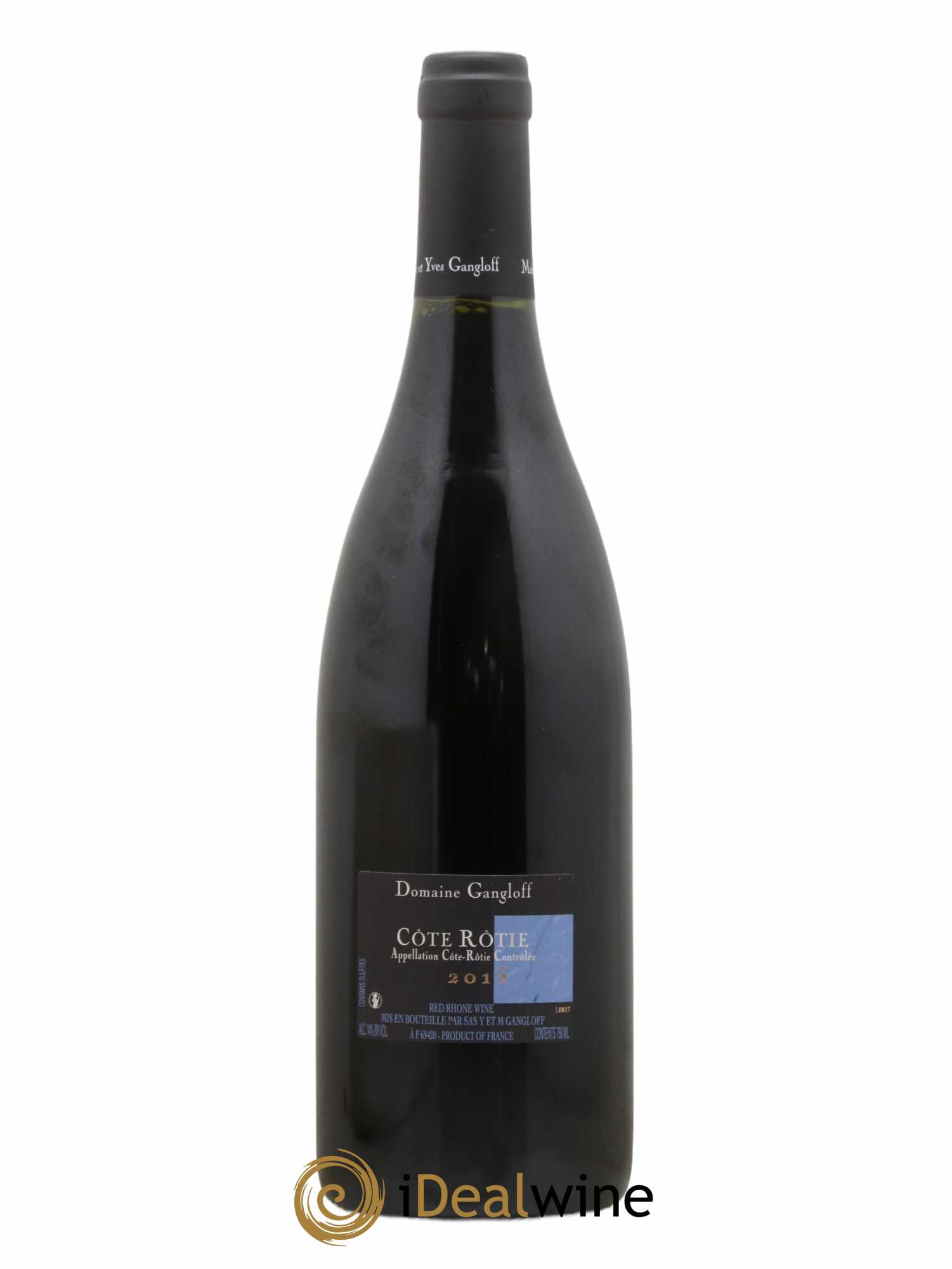 Côte-Rôtie La Barbarine Gangloff (Domaine) 2015 - Lot de 1 bouteille - 1