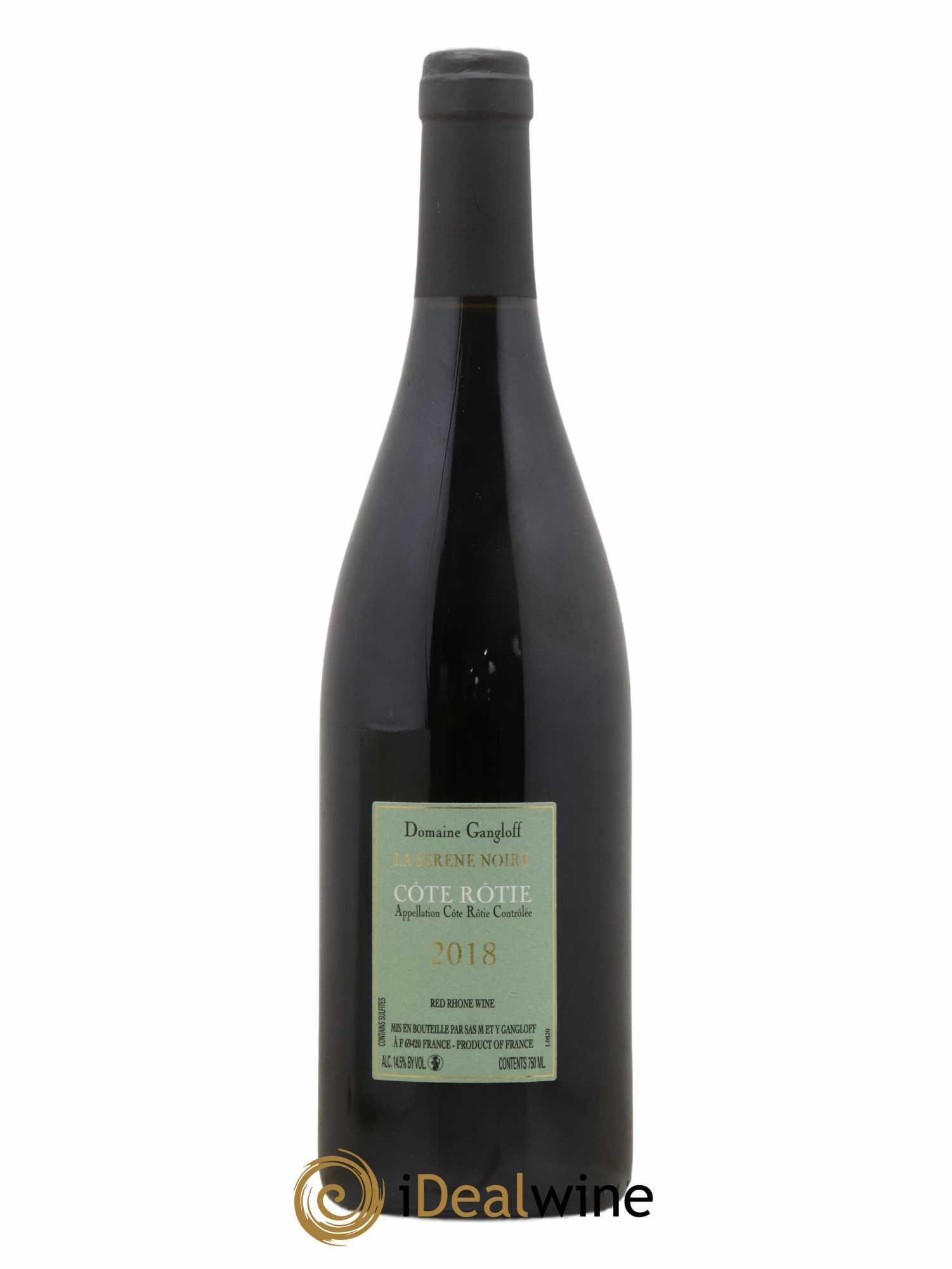 Côte-Rôtie La Sereine Noire Gangloff (Domaine) 2018 - Lot de 1 bouteille - 1