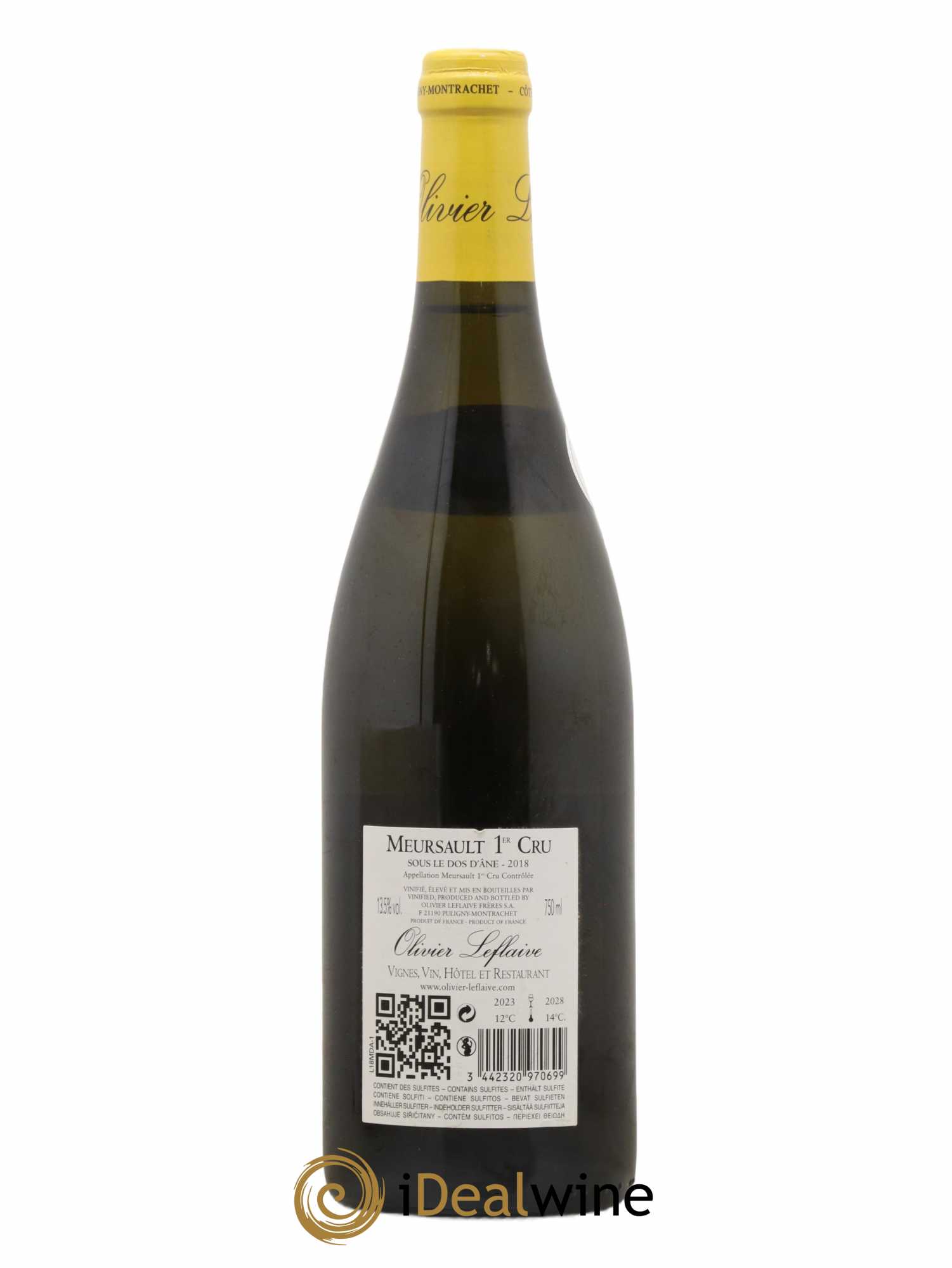 Meursault 1er Cru 2018 - Posten von 1 Flasche - 1