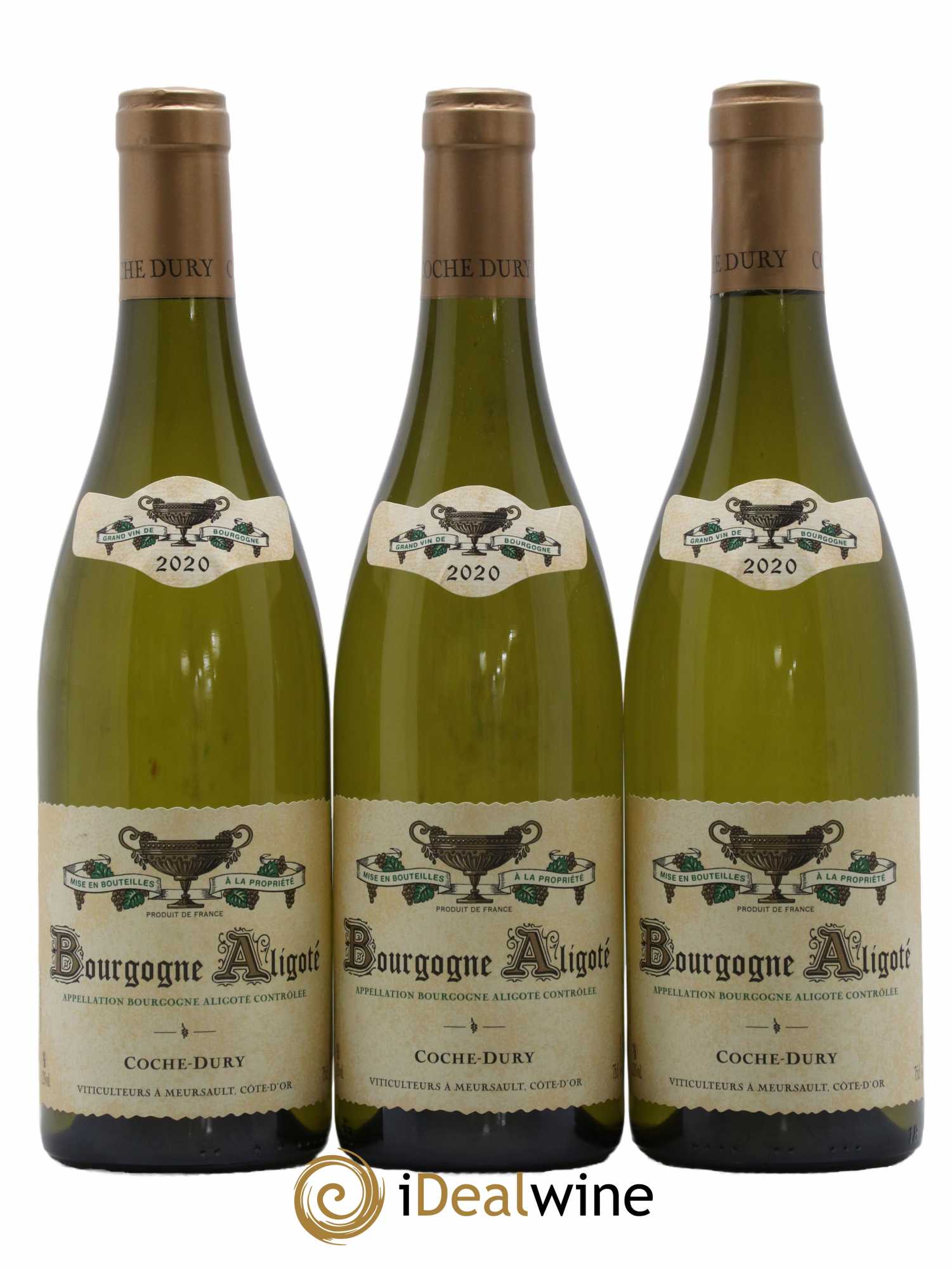 Bourgogne Aligoté Coche Dury (Domaine) 2020 - Lot de 3 bouteilles - 0