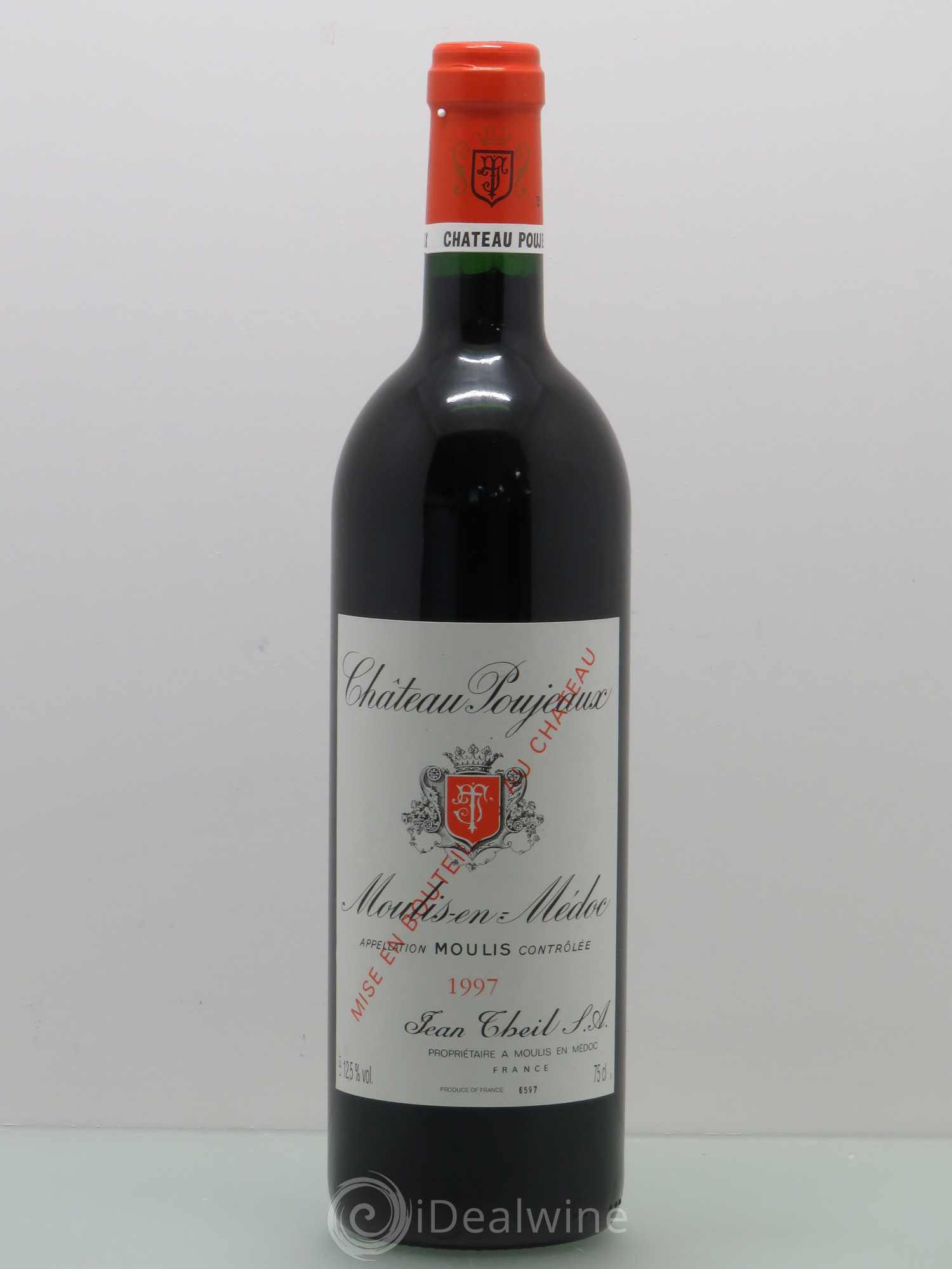 Château Poujeaux 1997 - Lot de 1 bouteille - 0