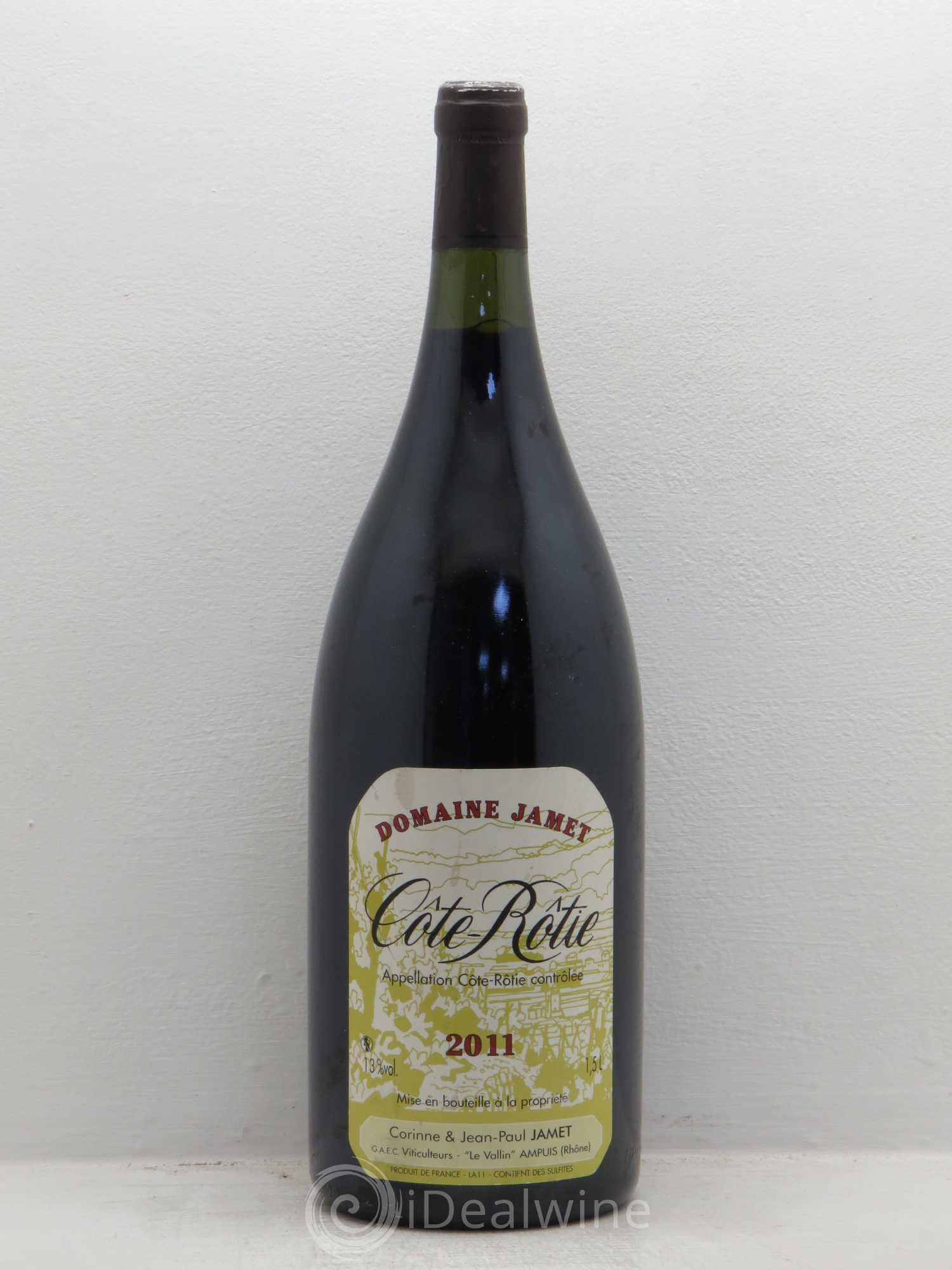 Côte-Rôtie Jamet (Domaine) 2011 - Lot de 1 magnum - 0