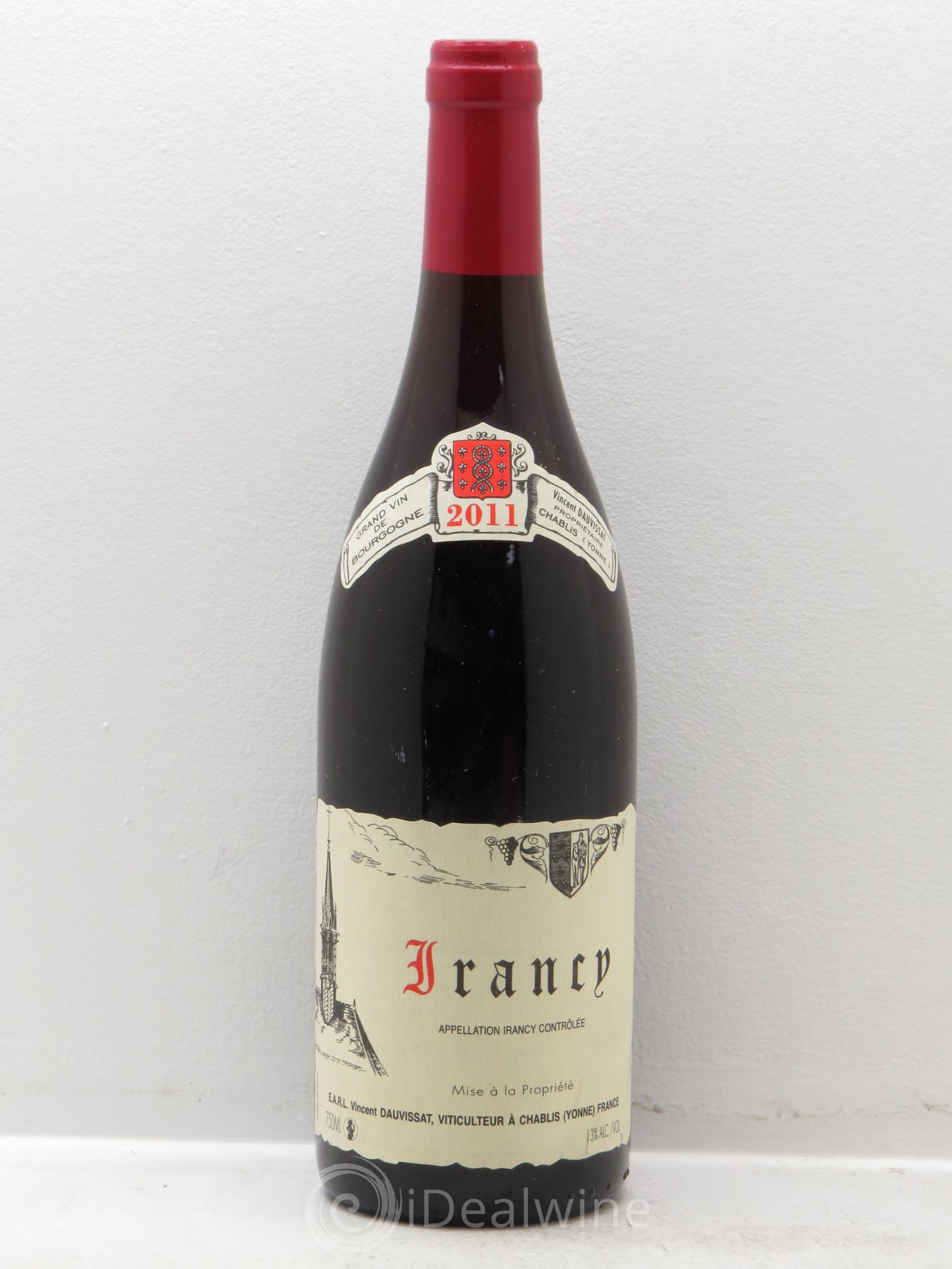 Bourgogne Irancy Vincent Dauvissat 2011 - Posten von 1 Flasche - 0