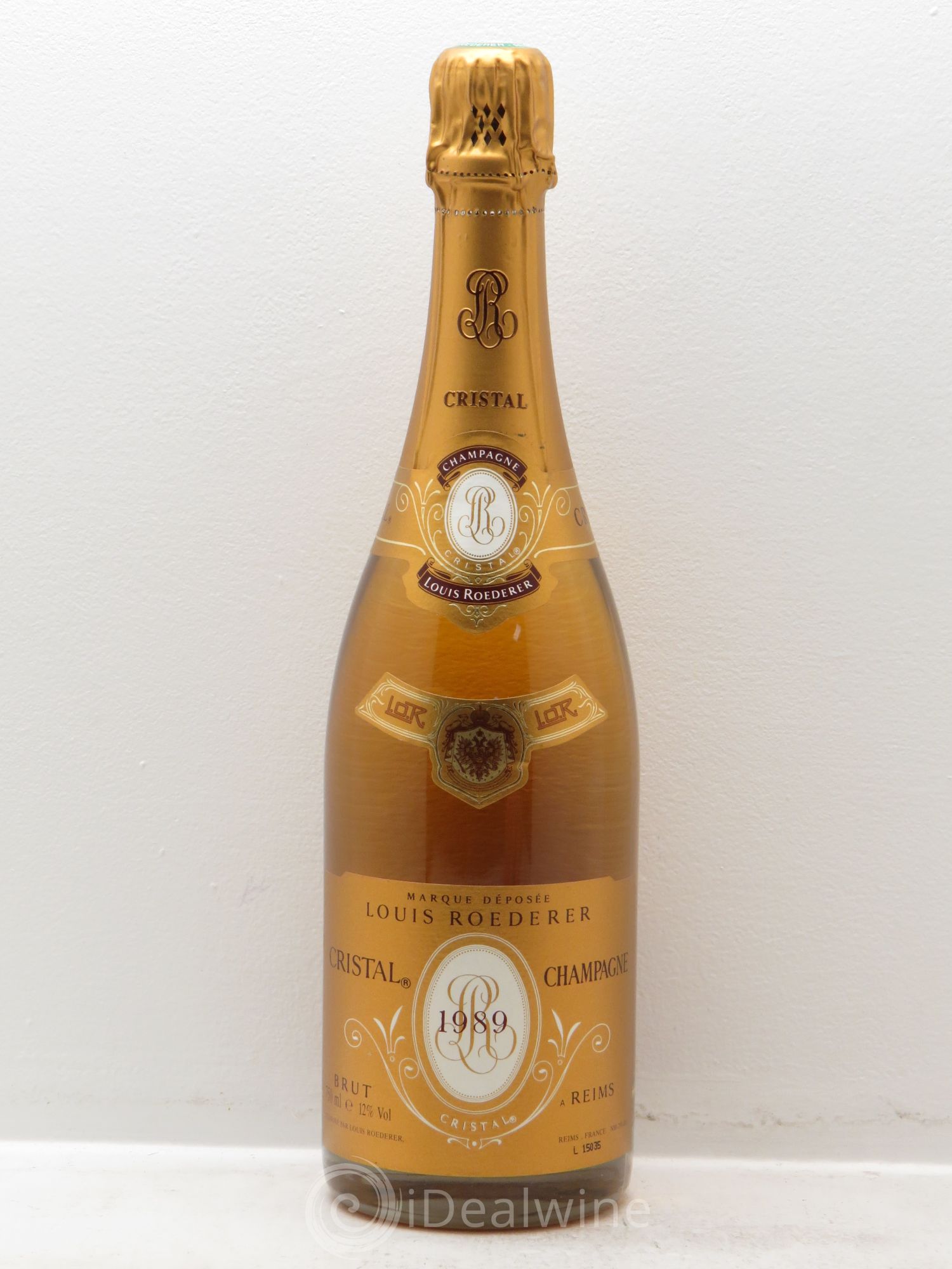 Cristal Louis Roederer 1989 - Lot de 1 bouteille - 0