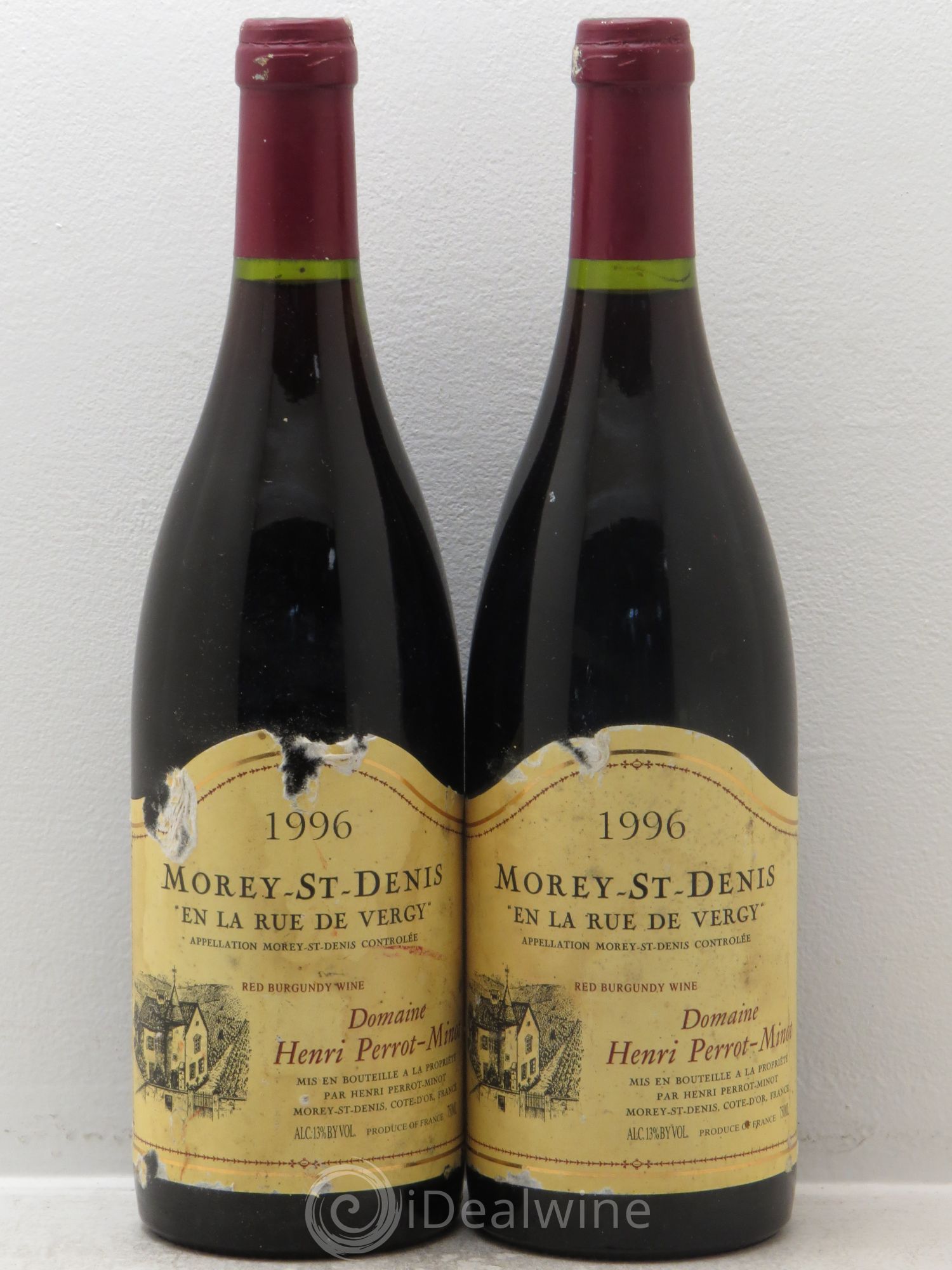 Morey-Saint-Denis En la rue de vergy 1996 - Posten von 2 Flaschen - 0