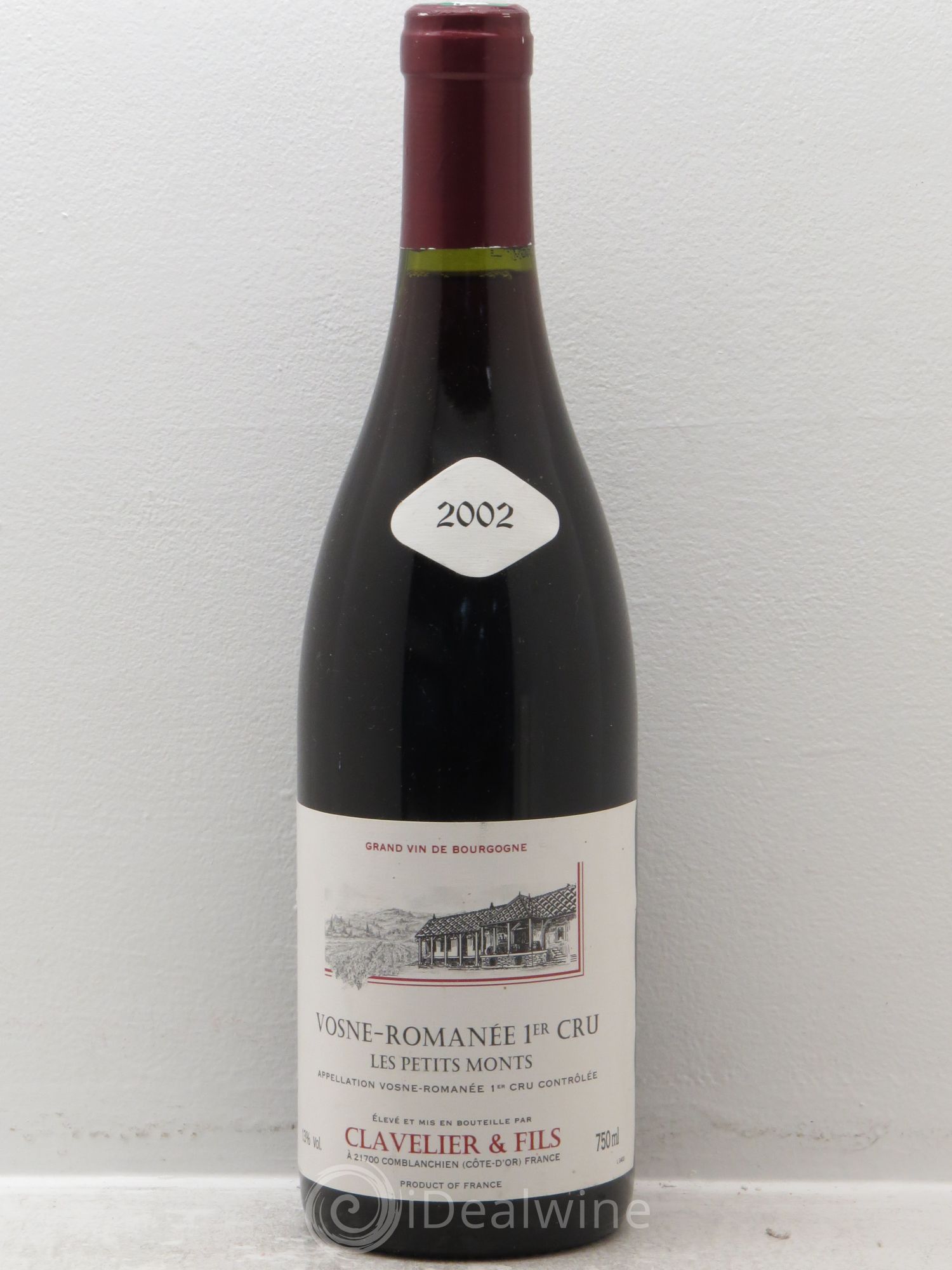 Vosne-Romanée 1er Cru Domaine Clavelier 2002 - Posten von 1 Flasche - 0