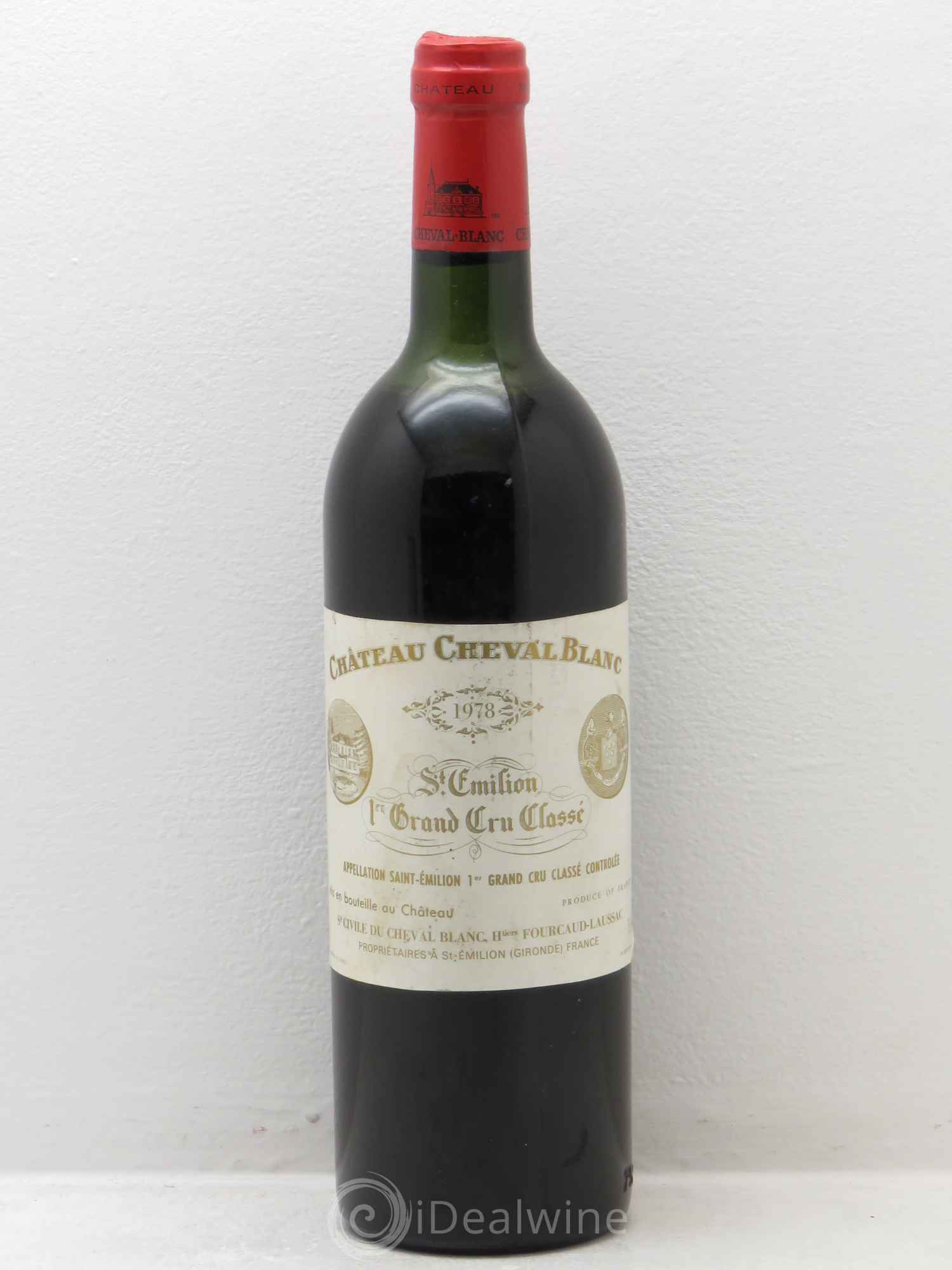 Château Cheval Blanc 1er Grand Cru Classé A 1978 - Lot de 1 bouteille - 0
