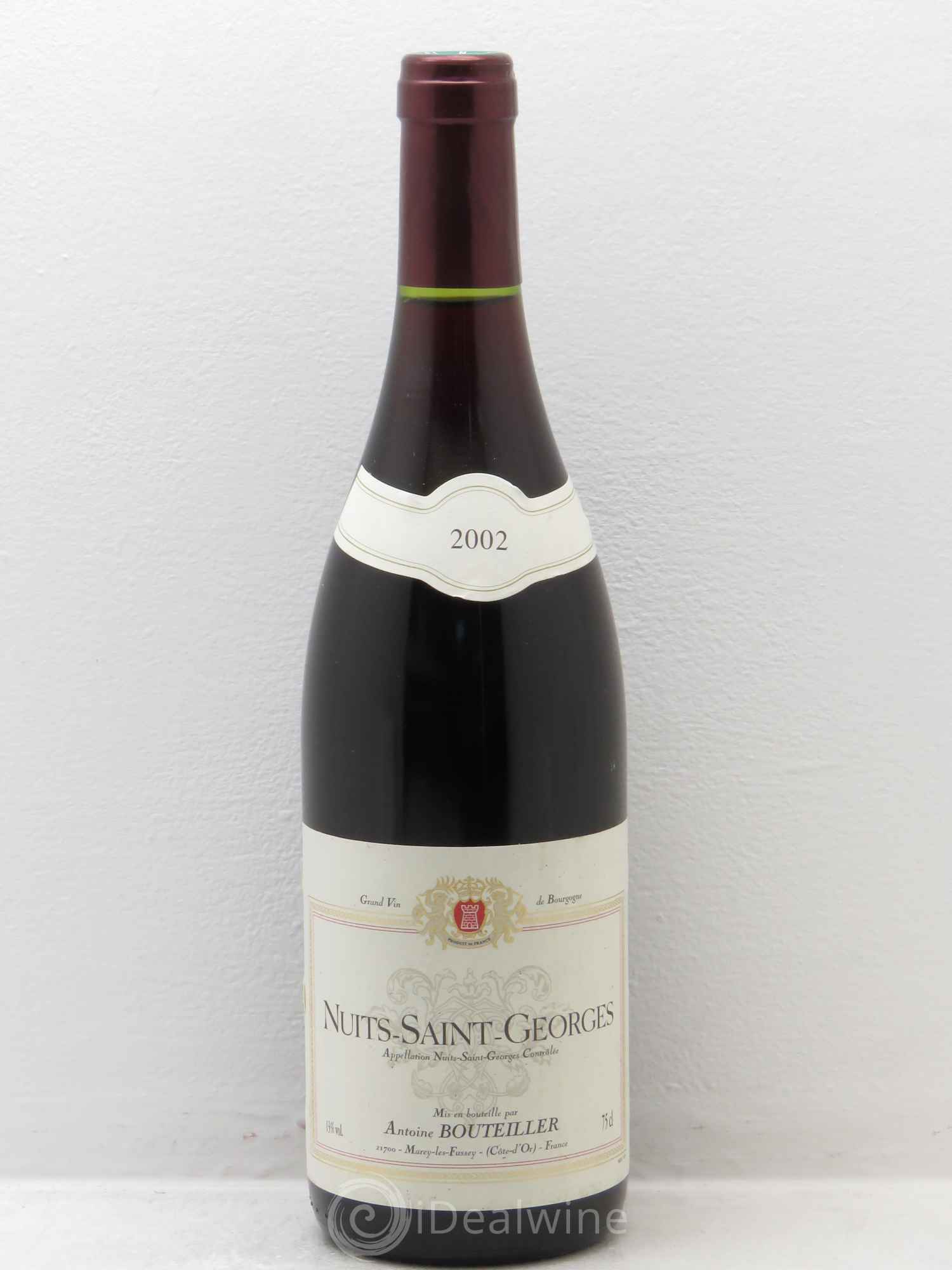 Nuits-Saint-Georges Bouteiller (sans prix de réserve) 2002 - Posten von 1 Flasche - 0