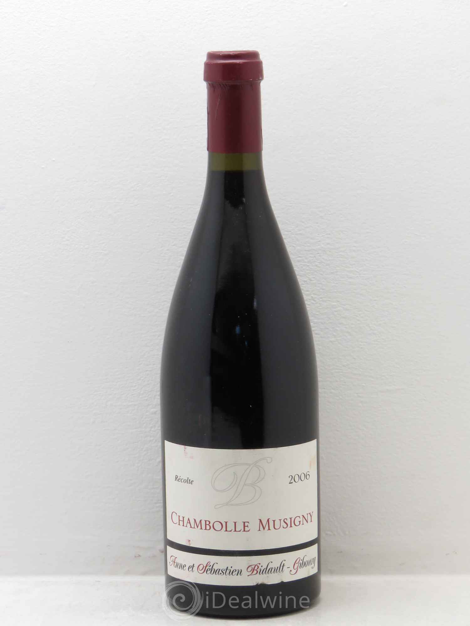Chambolle-Musigny Bidault Gibourg (sans prix de réserve) 2006 - Posten von 1 Flasche - 0