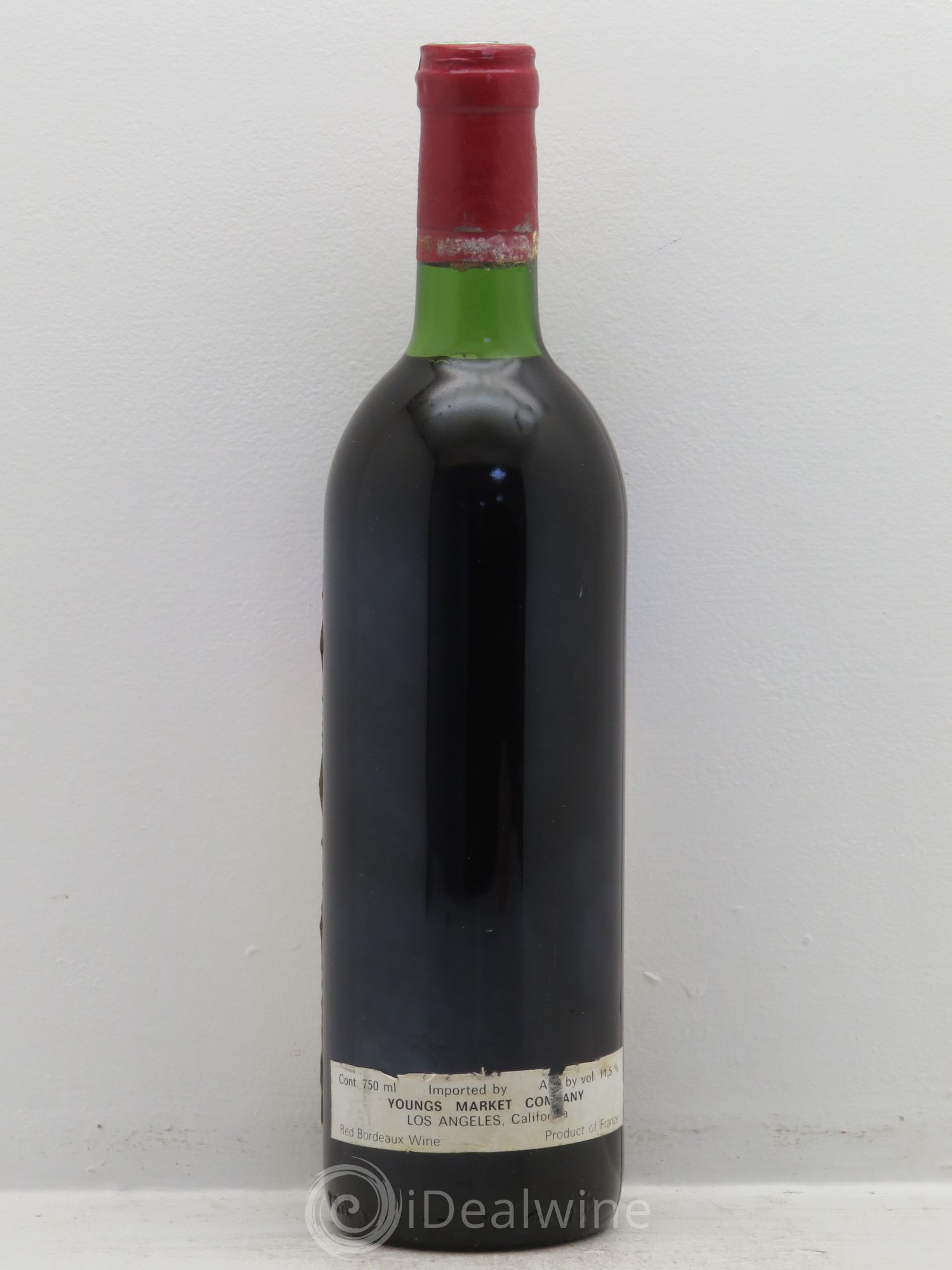 Château Mouton Rothschild 1er Grand Cru Classé 1980 - Lot de 1 bouteille - 1