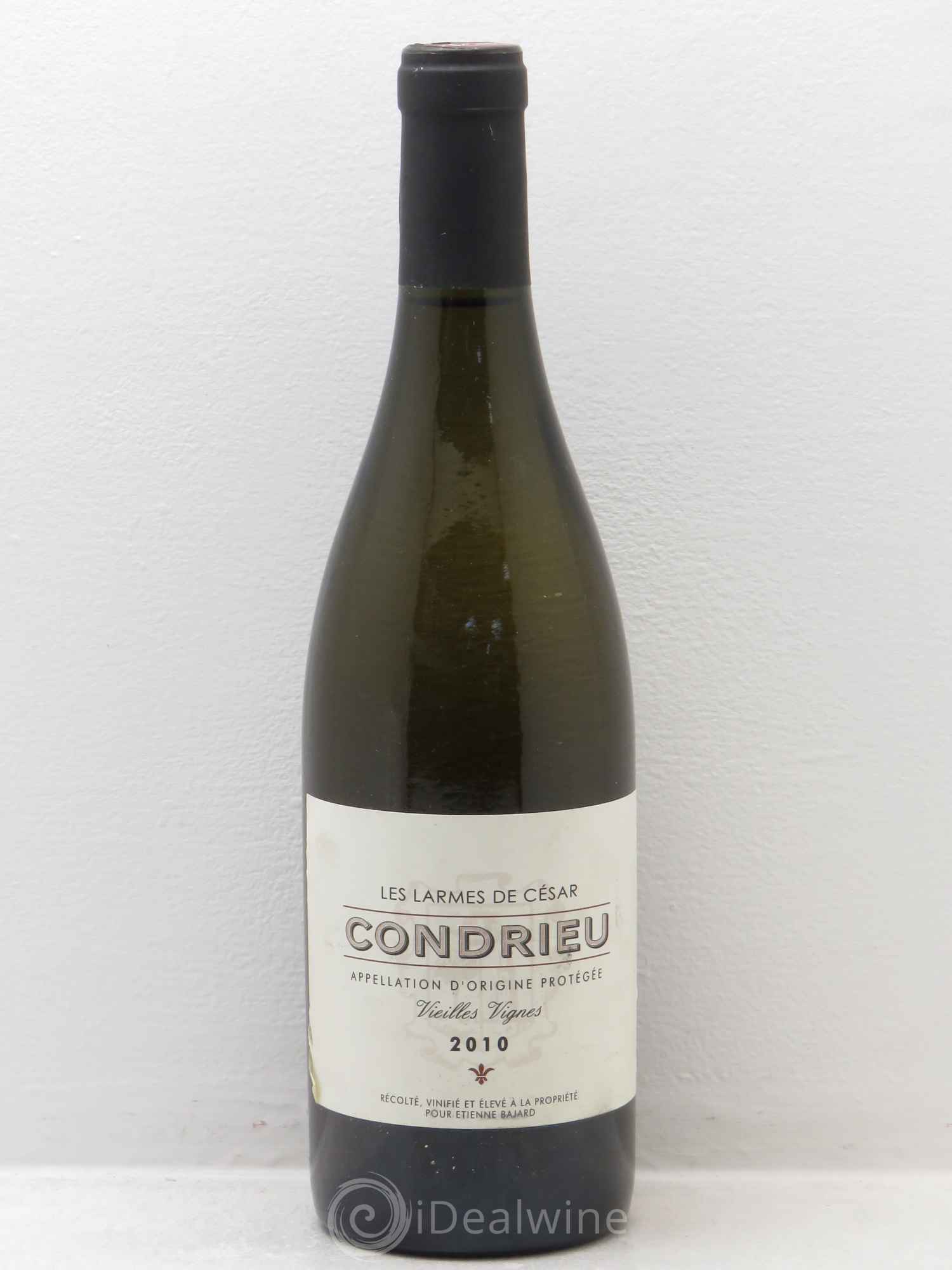 Condrieu Larmes de César Etienne Bajard vv 2010 - Posten von 1 Flasche - 0