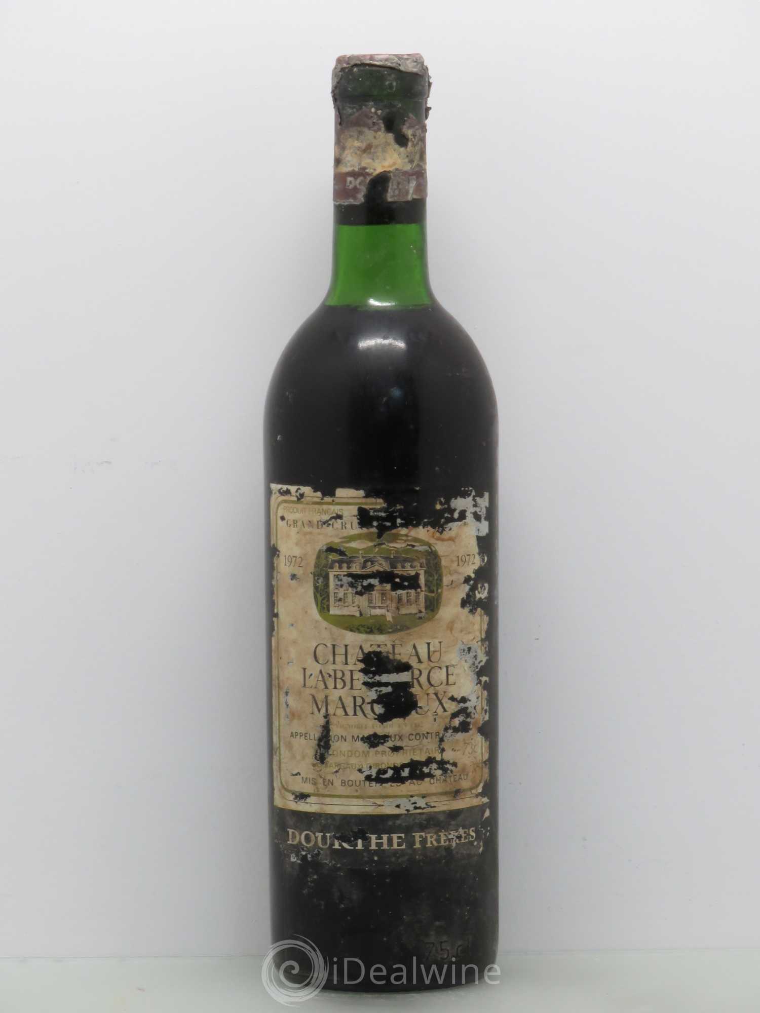 Château Labegorce Cru Bourgeois (sans prix de réserve) 1972 - Lot de 1 bouteille - 0