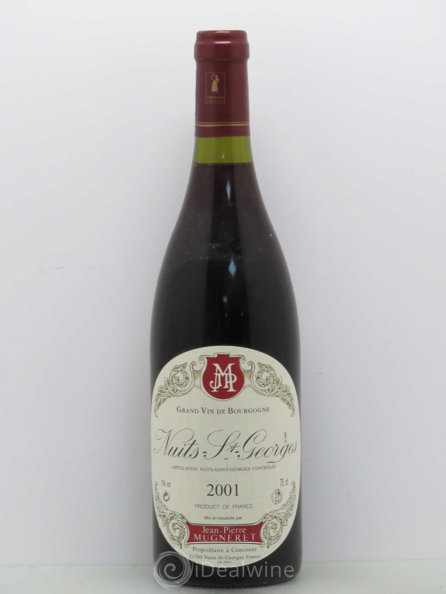 Nuits-Saint-Georges Jean-Pierre Mugneret (sans prix de réserve) 2001 - Posten von 1 Flasche - 0