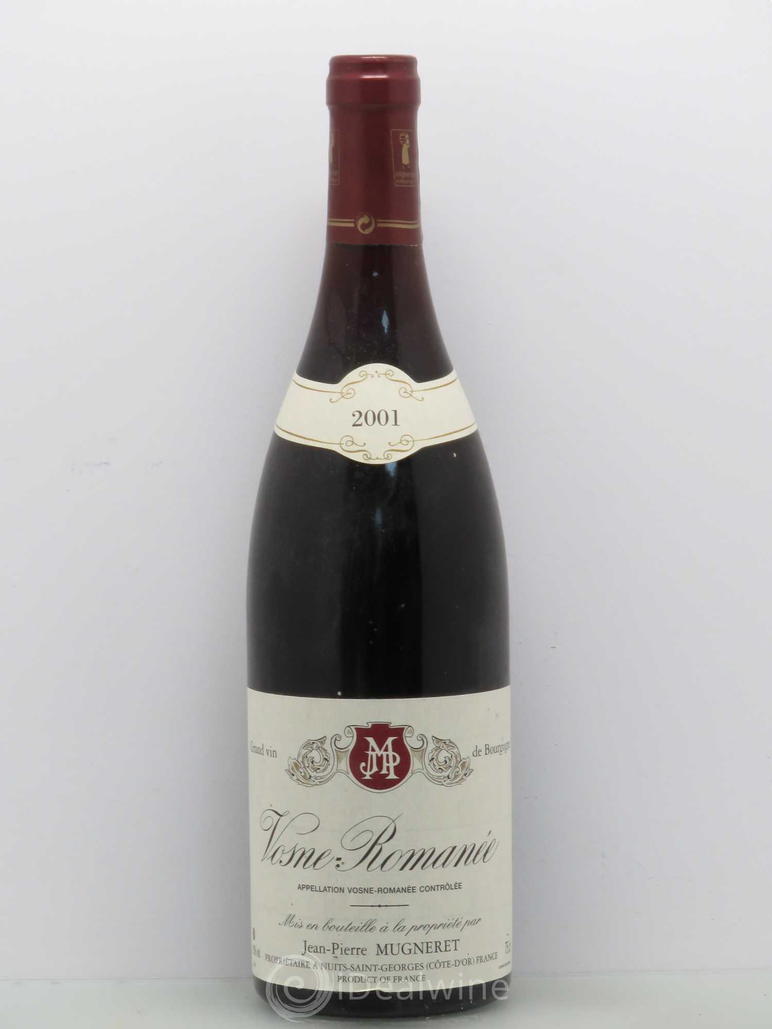 Vosne-Romanée Jean-Pierre Mugneret 2001 - Lot de 1 bouteille - 0
