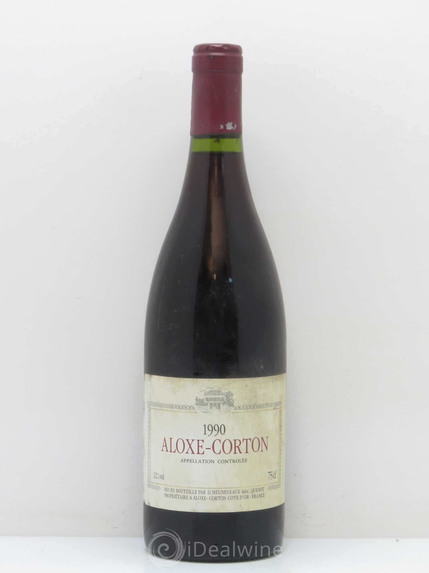 Aloxe-Corton Domaine Meuneveaux (sans prix de réserve) 1990 - Posten von 1 Flasche - 0