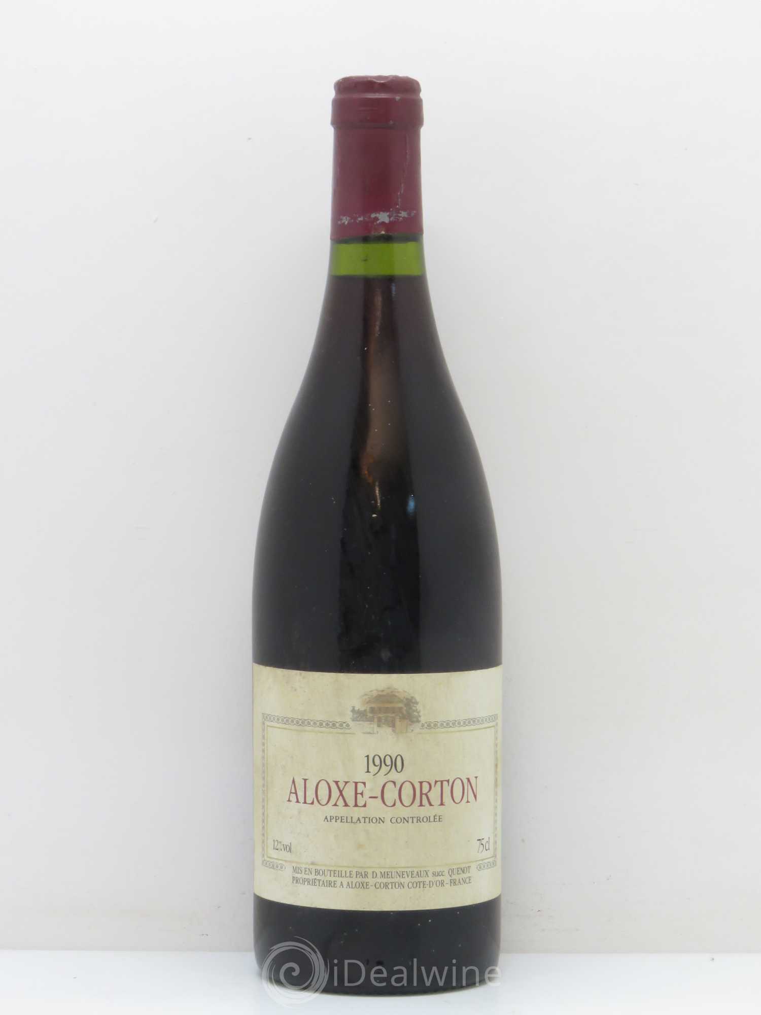 Aloxe-Corton Domaine Meuneveaux 1990 - Posten von 1 Flasche - 0
