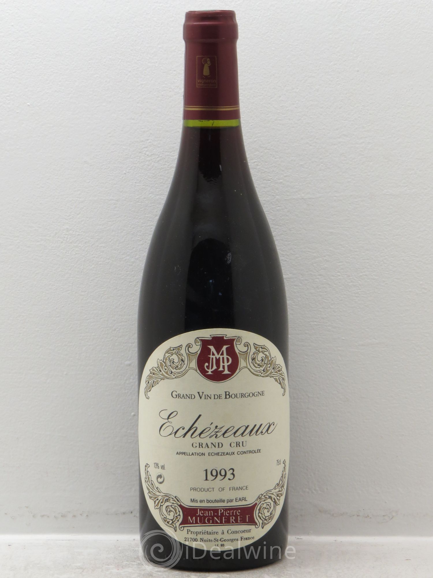 Echezeaux Grand Cru JP. Mugneret (sans prix de réserve) 1993 - Posten von 1 Flasche - 0