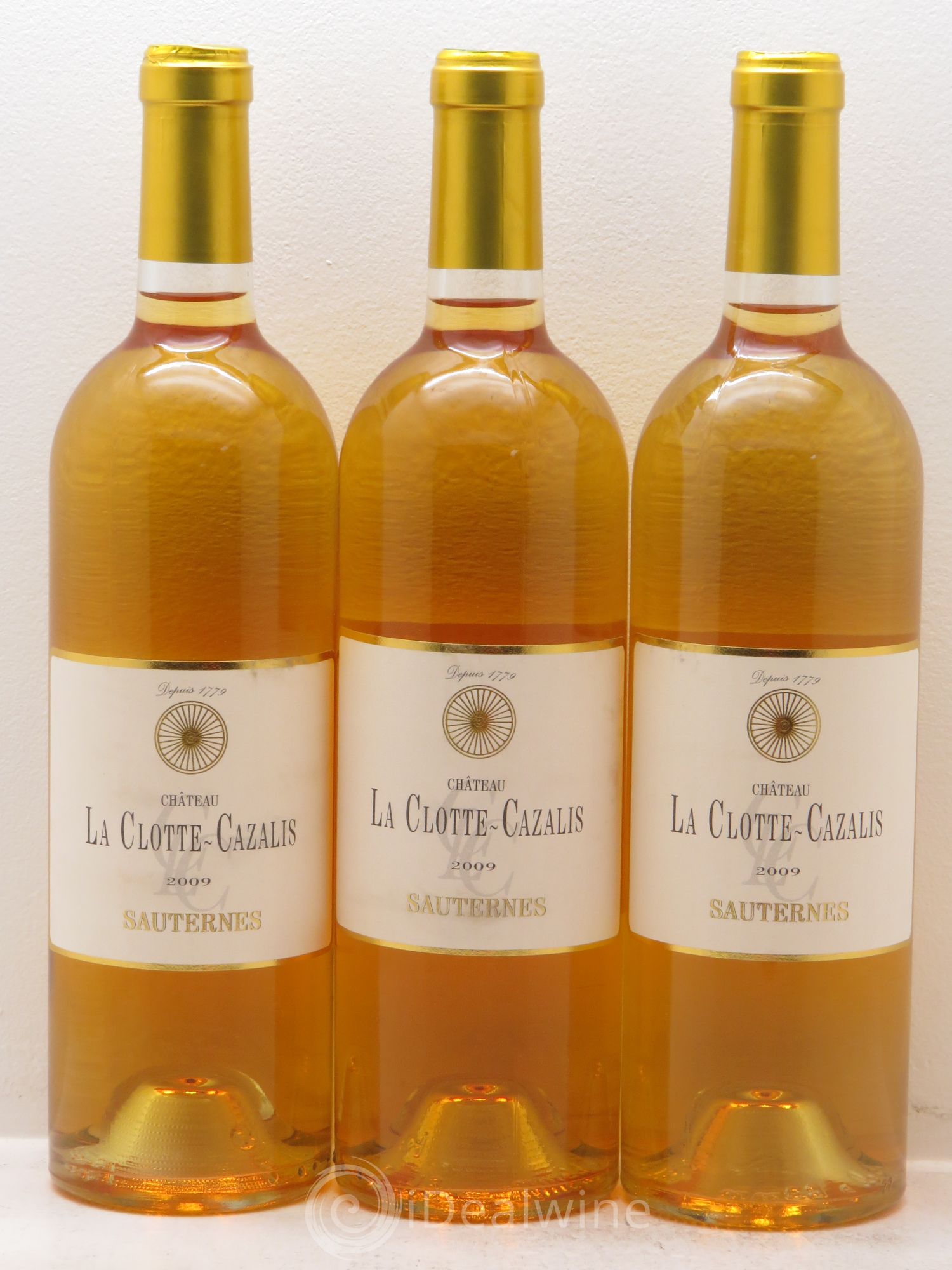 Château La Clotte-Cazalis 2009 - Lotto di 3 bottiglie - 0