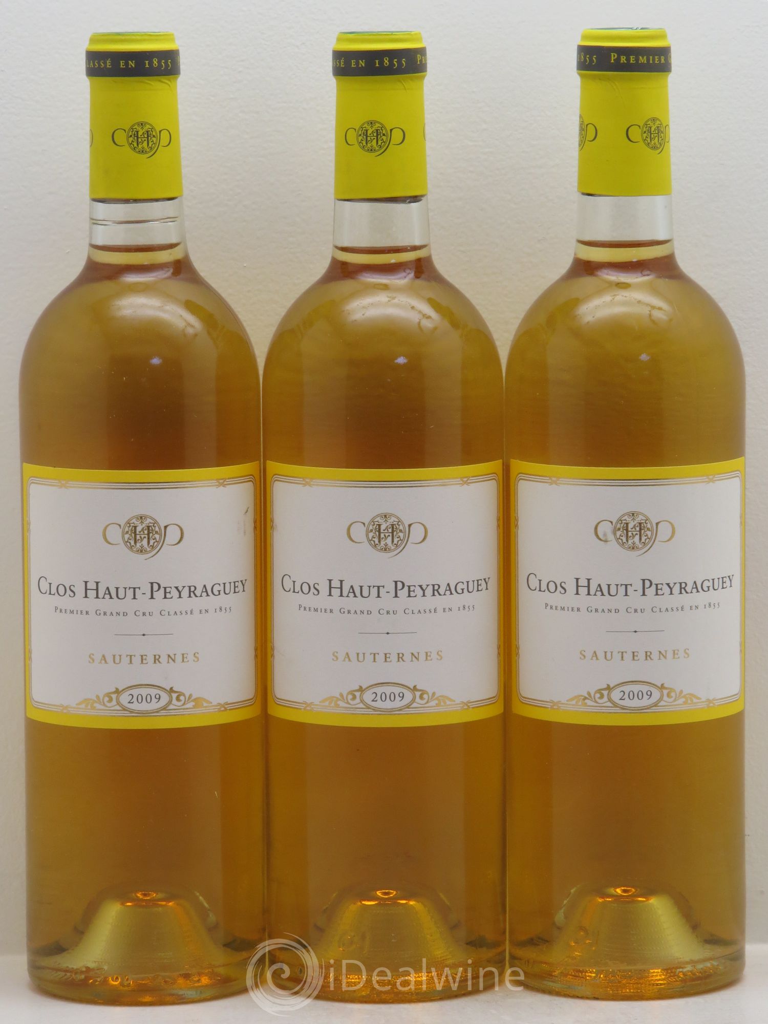 Clos Haut-Peyraguey 1er Grand Cru Classé 2009 - Lotto di 3 bottiglie - 0