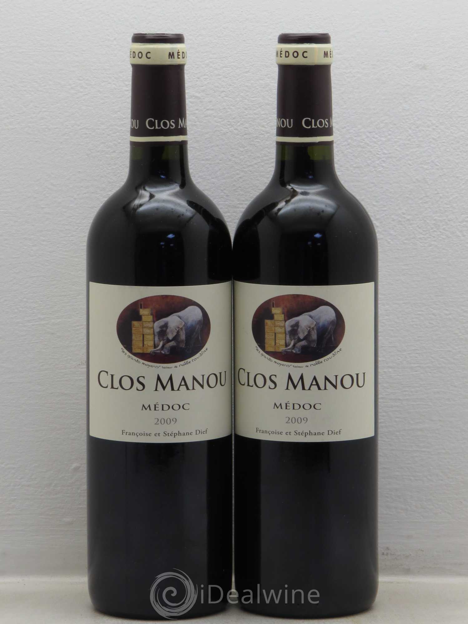 Clos Manou 2009 - Lot de 2 bouteilles - 0