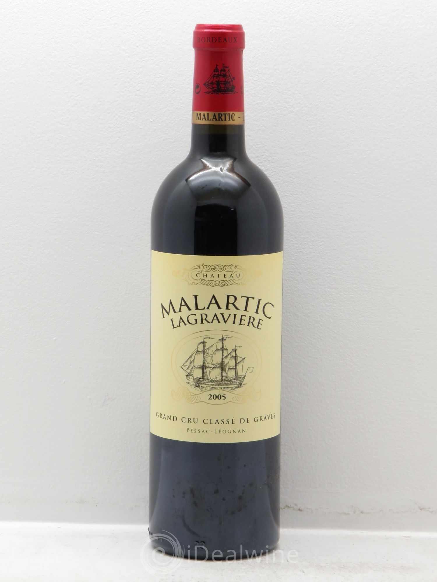 Château Malartic-Lagravière Cru Classé de Graves 2005 - Lot de 1 bouteille - 0