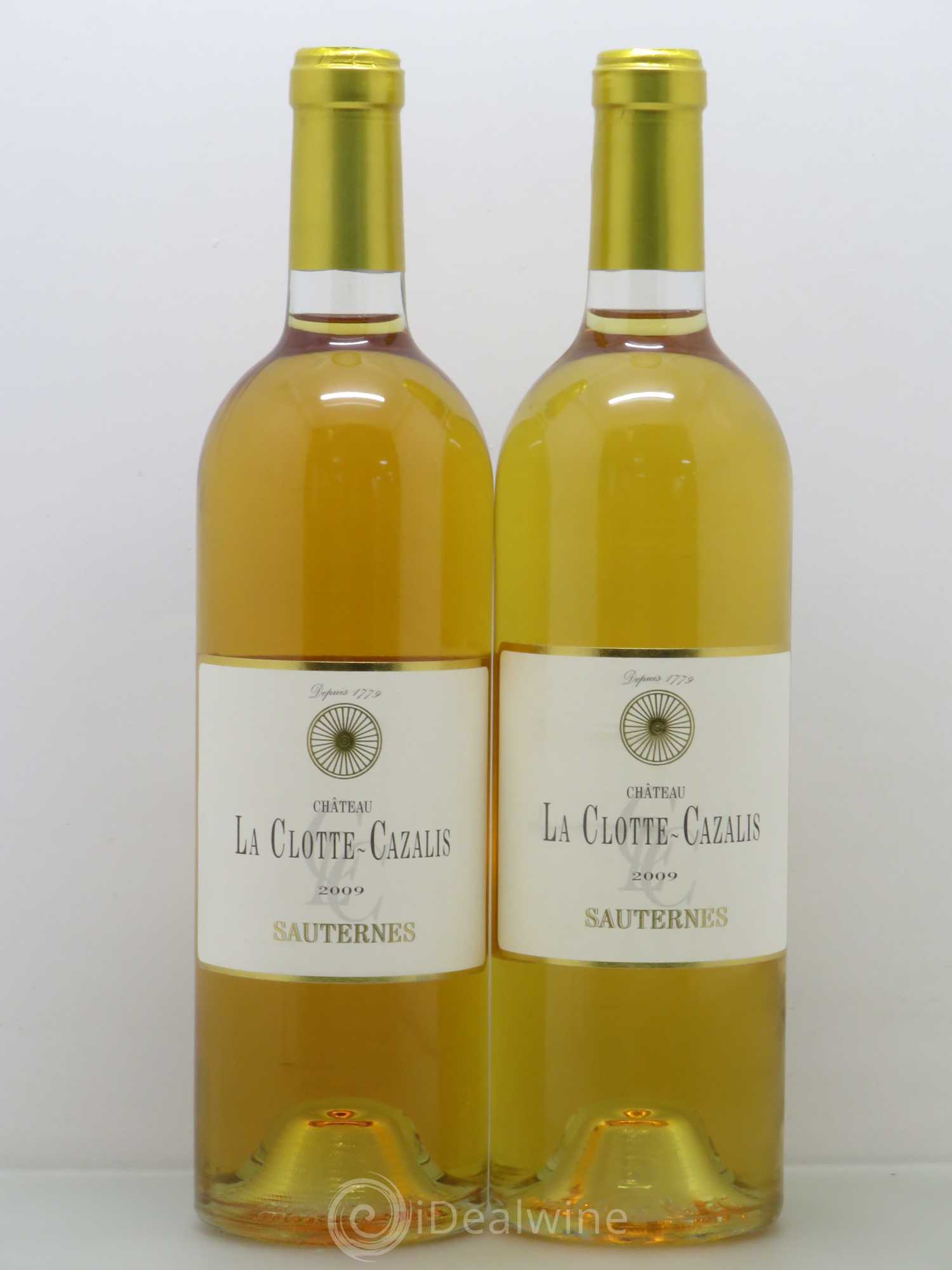 Château La Clotte-Cazalis 2009 - Lot de 2 bouteilles - 0