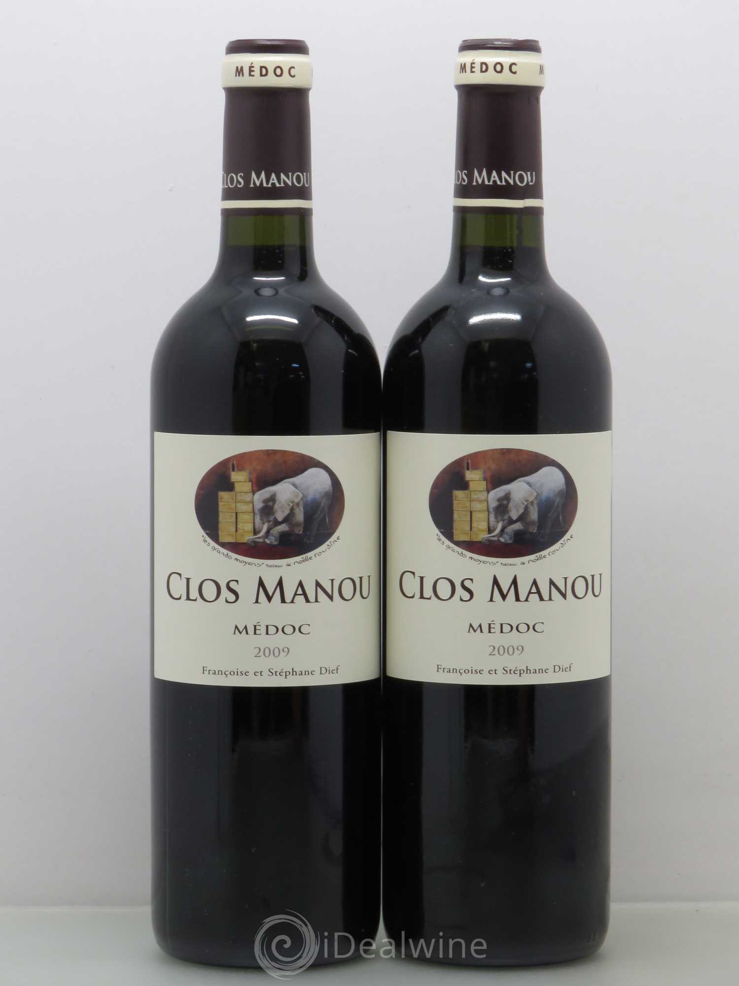 Clos Manou 2009 - Lot de 2 bouteilles - 0