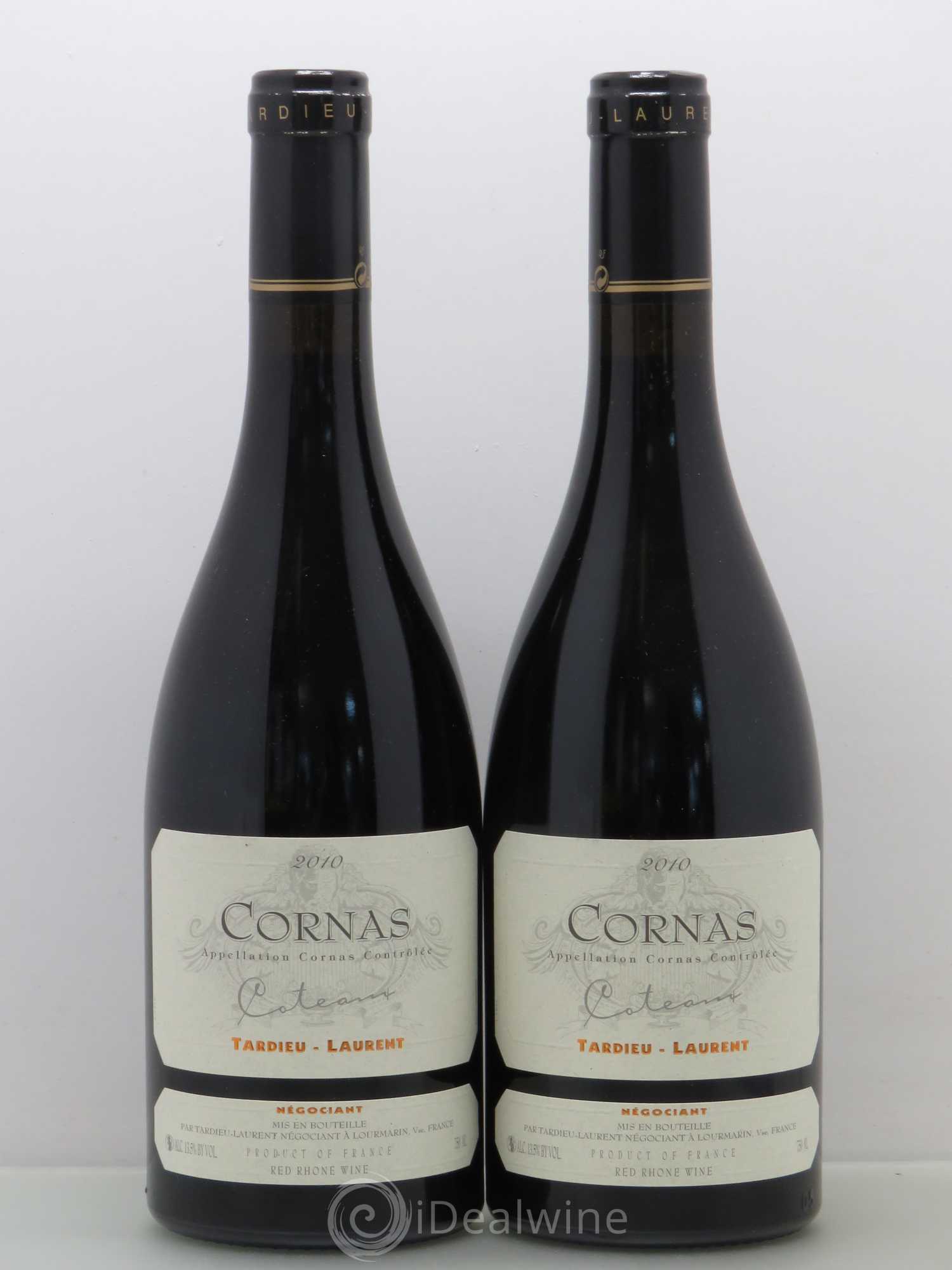 Cornas Coteaux Maison Tardieu-Laurent 2010 - Lot de 2 bouteilles - 0