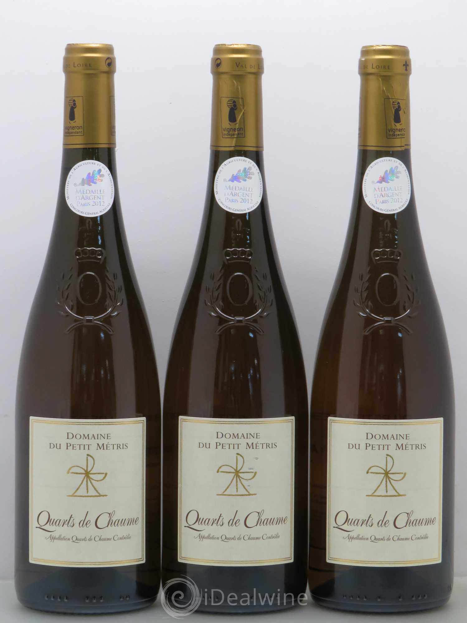 Quarts de Chaume Domaine du Petit Metris 2010 - Lotto di 3 bottiglie - 0