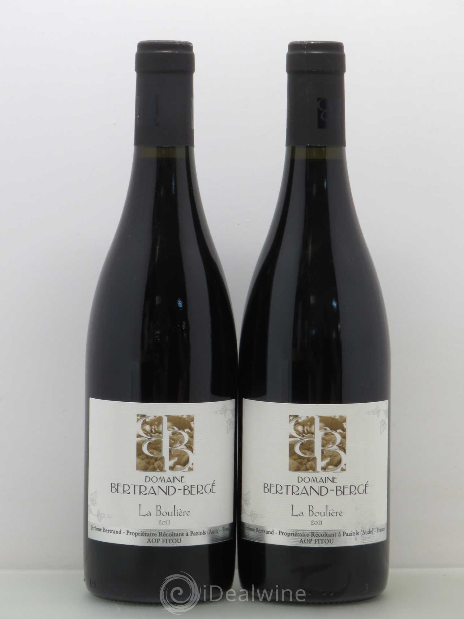 Languedoc Fitou Bertrand-Bergé la Boulière 2011 - Posten von 2 Flaschen - 0