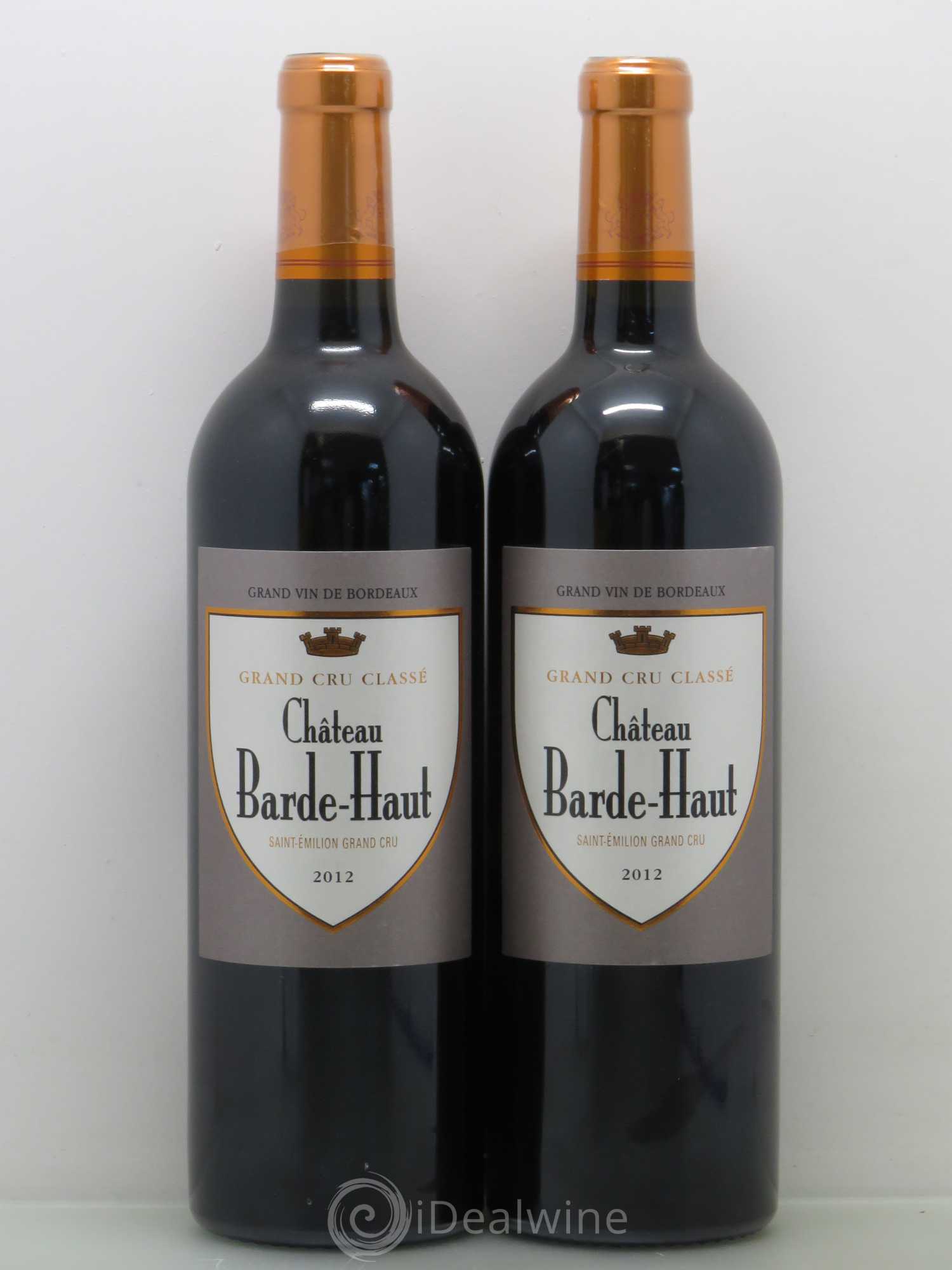 Château Barde Haut Grand Cru Classé 2012 - Lot de 2 bouteilles - 0