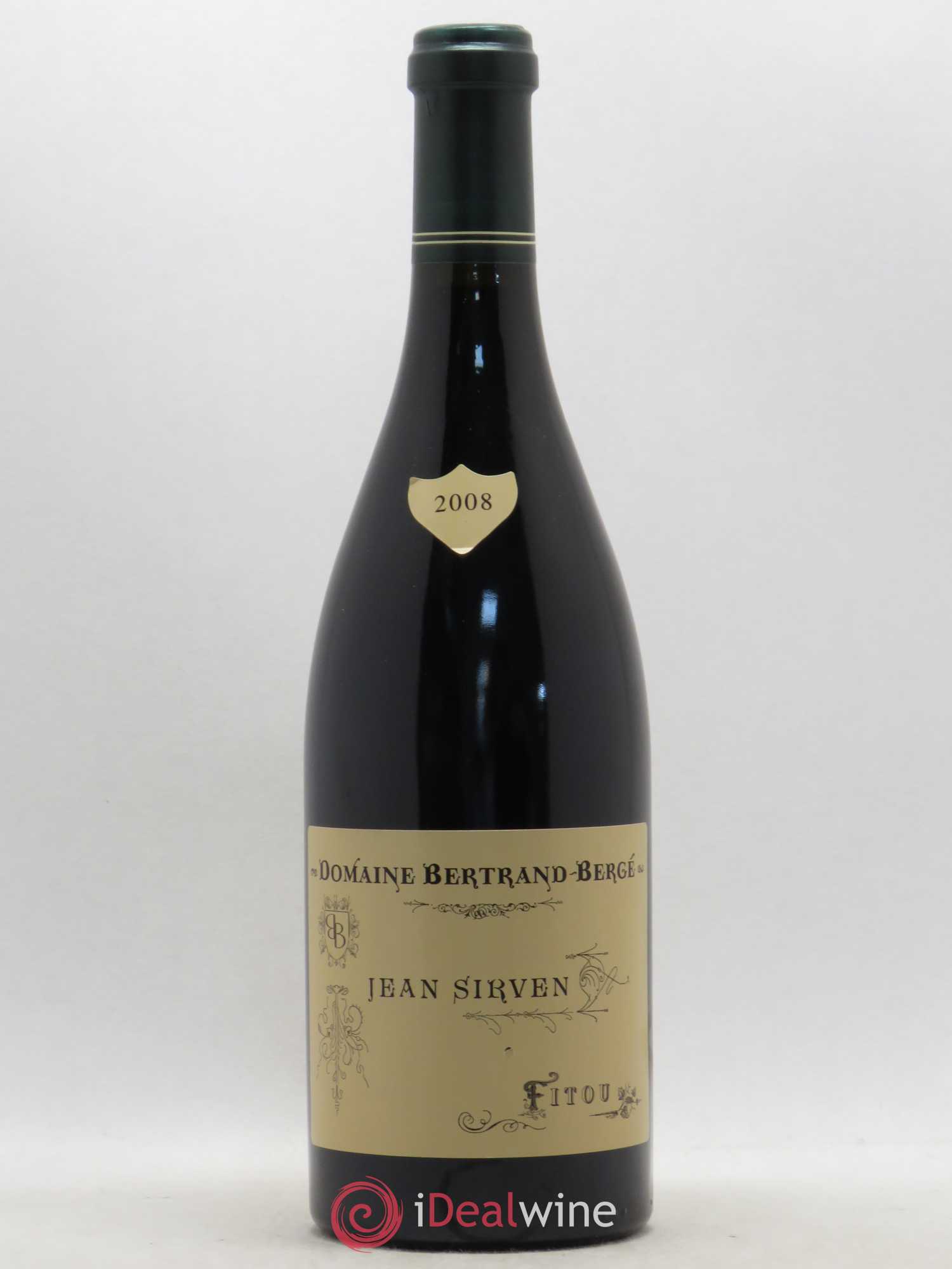 Fitou Bertrand Bergé Jean Sirven 2008 - Posten von 1 Flasche - 0
