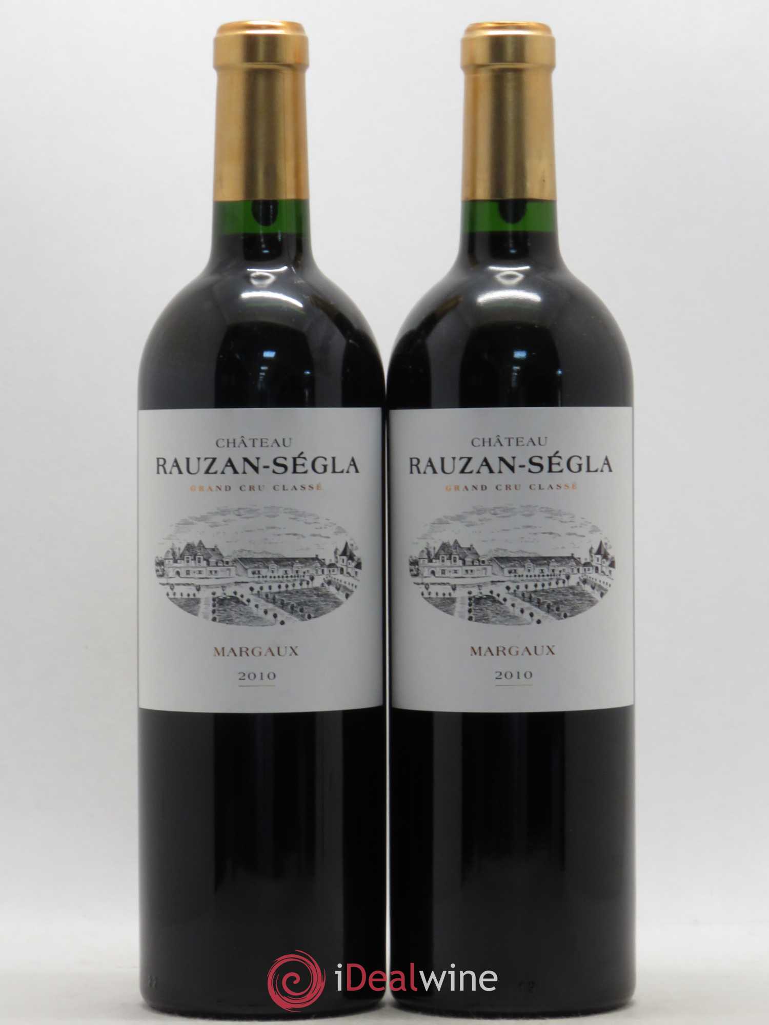 Château Rauzan Ségla Grand Cru Classé 2010 - Lot de 2 bouteilles - 0