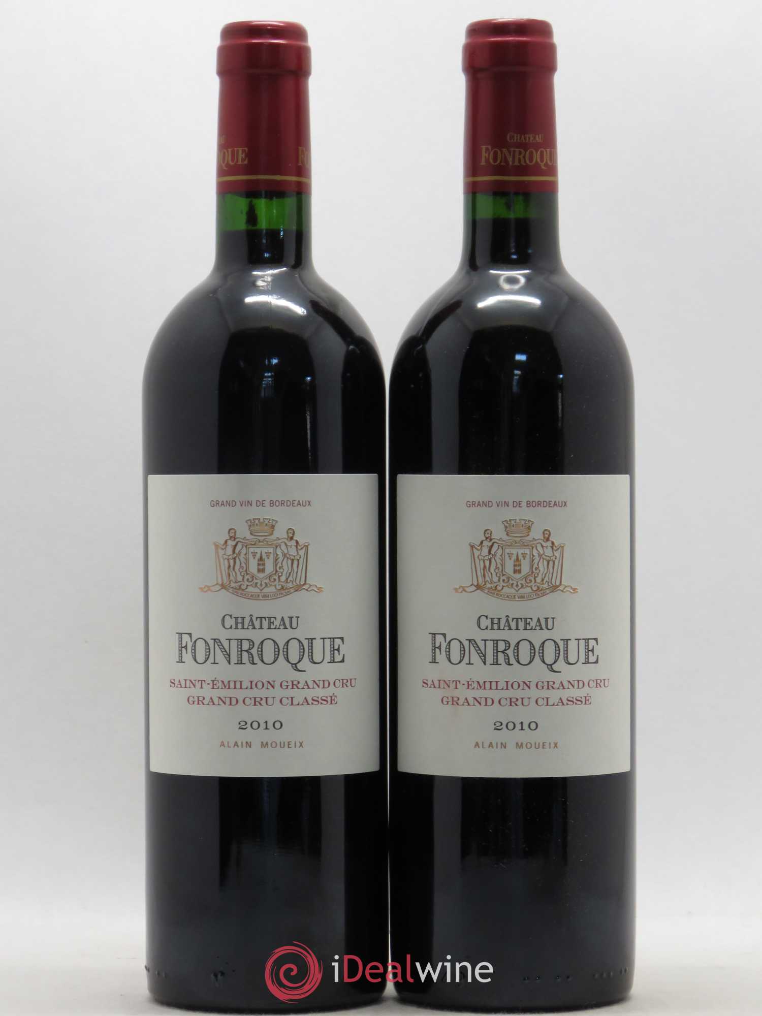 Château Fonroque Grand Cru Classé 2010 - Lot de 2 bouteilles - 0