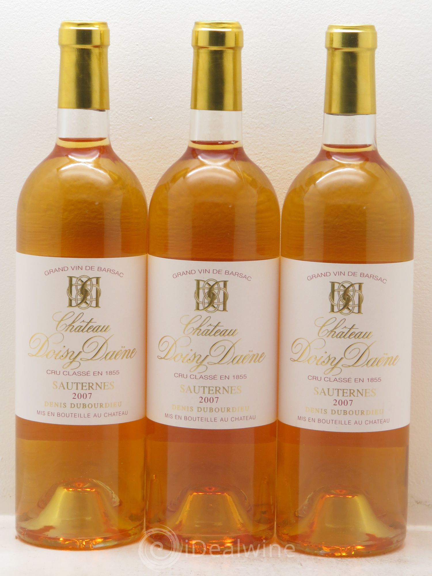 Château Doisy Daëne 2ème Grand Cru Classé 2007 - Lotto di 3 bottiglie - 0