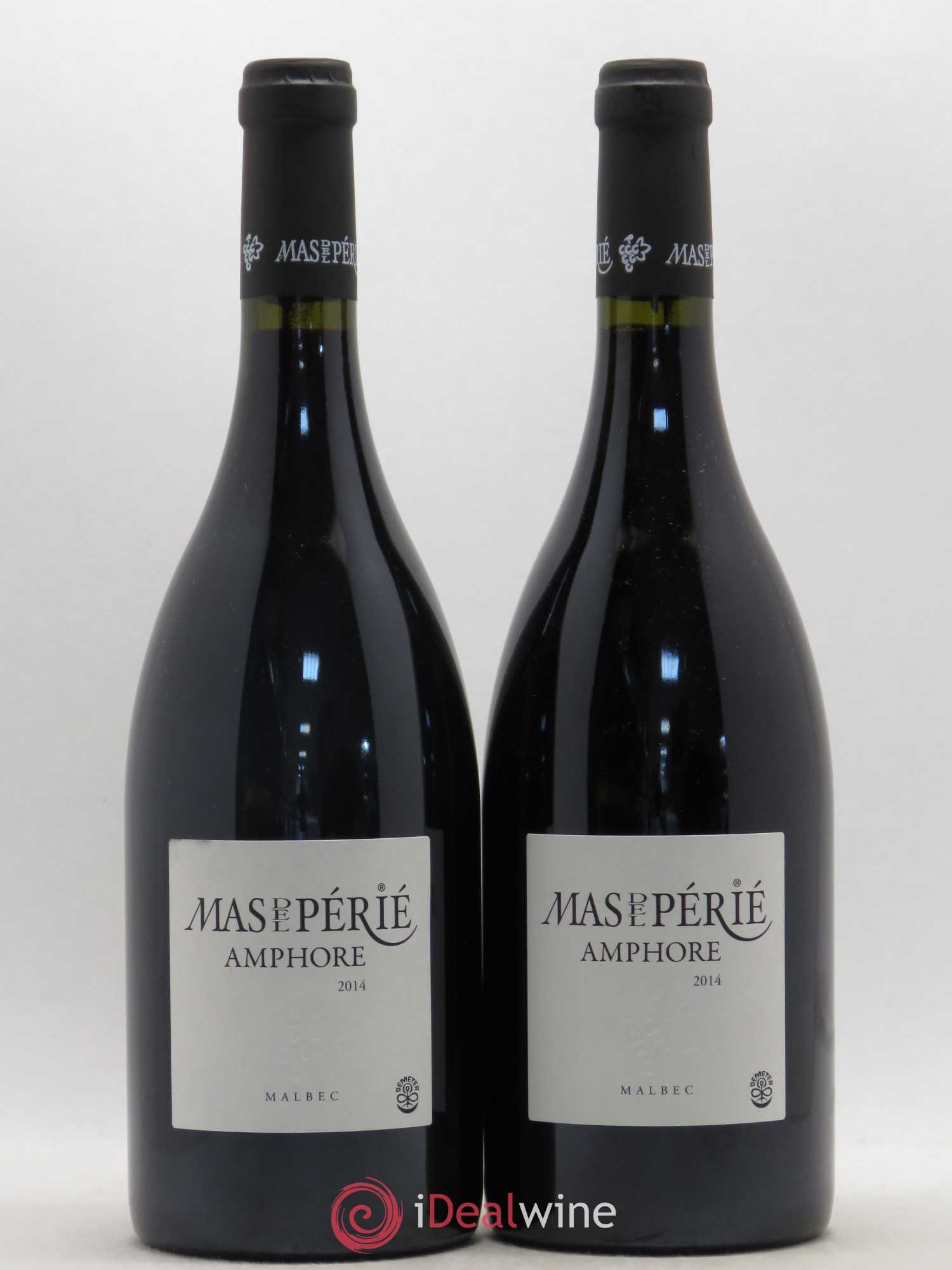 Cahors Mas Del Perié Amphore 2014 - Posten von 2 Flaschen - 0