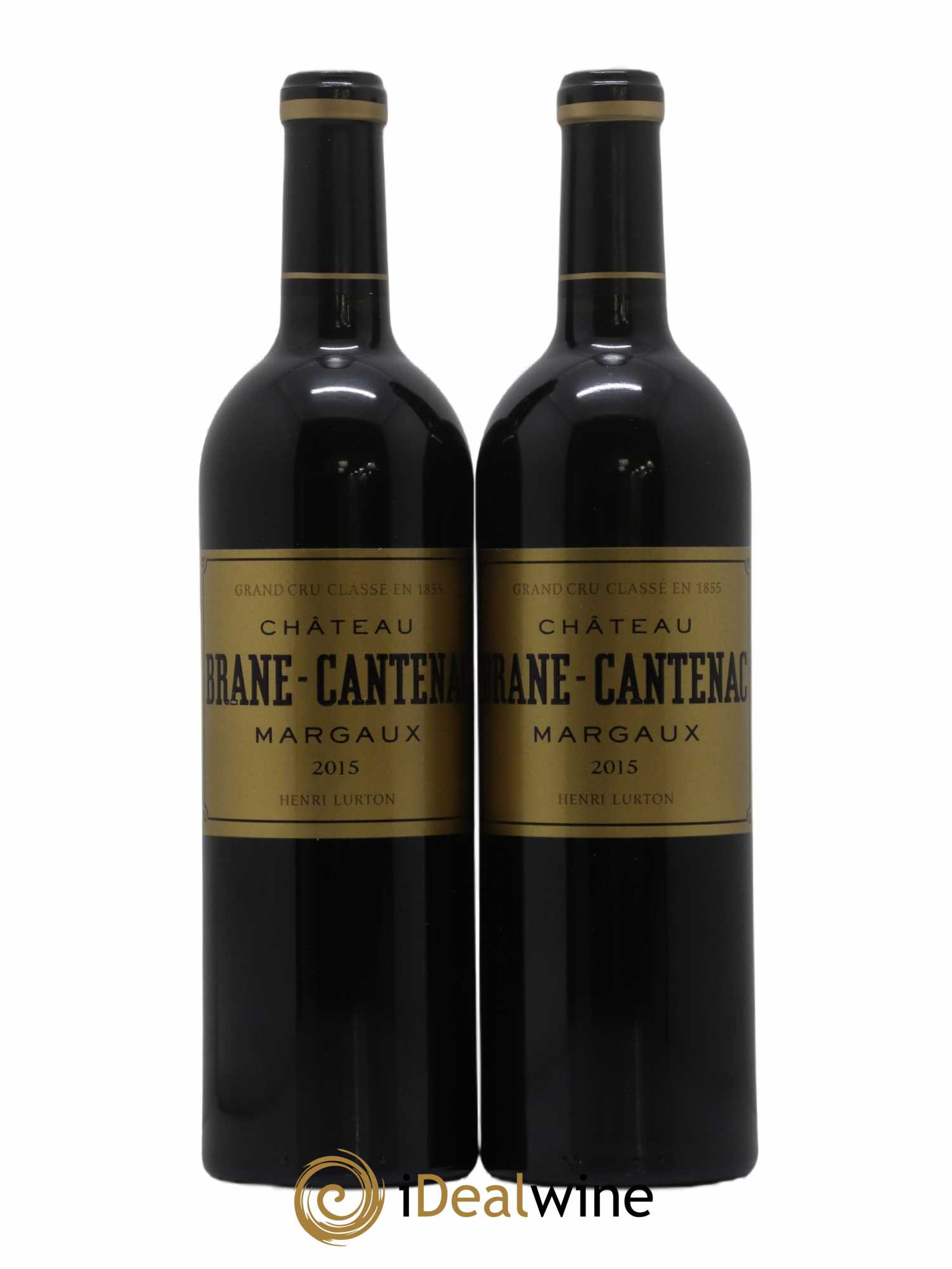 Château Brane Cantenac 2ème Grand Cru Classé 2015 - Lot de 2 bouteilles - 0