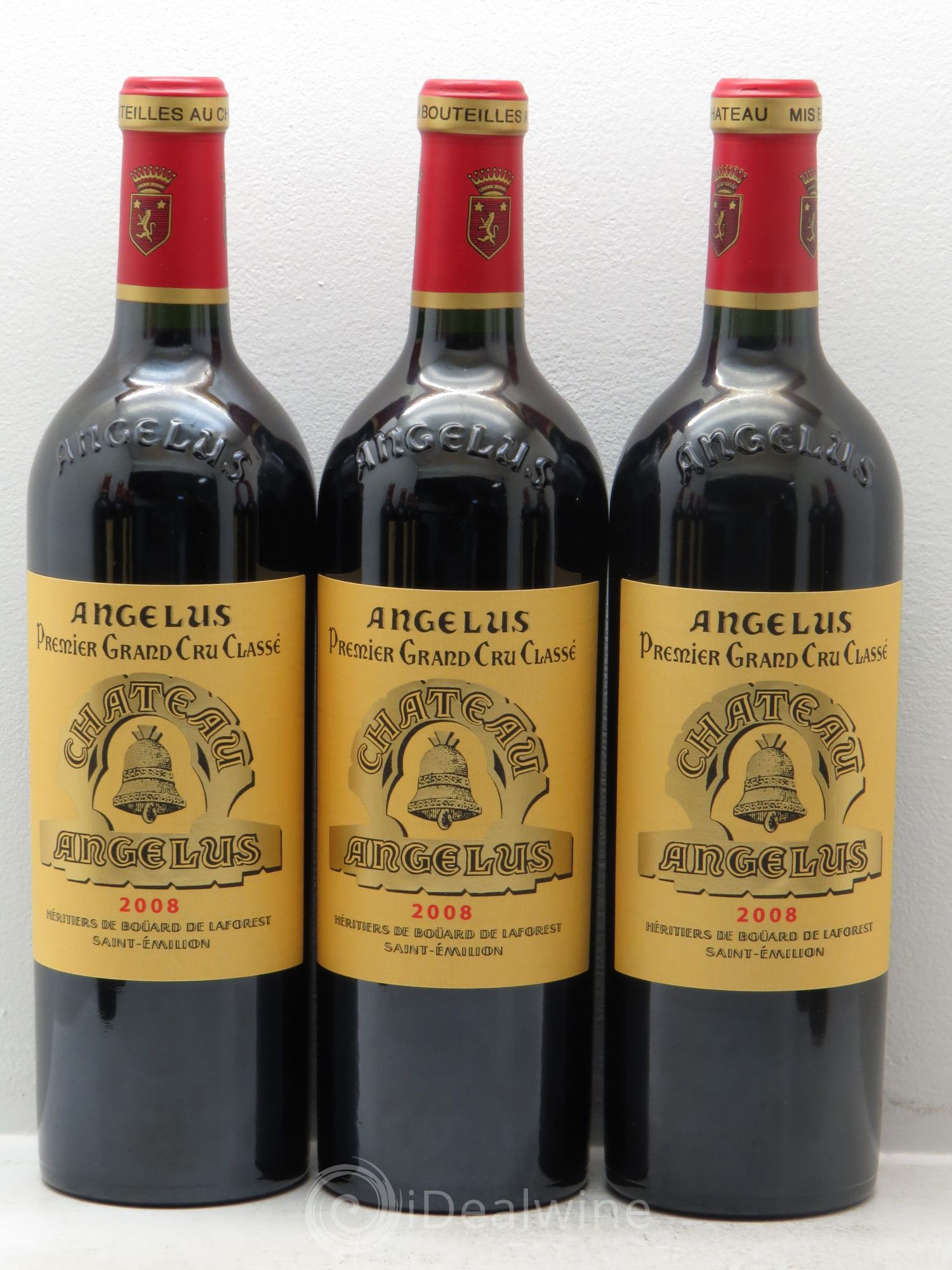 Château Angélus 1er Grand Cru Classé A 2008 - Lot de 12 bouteilles - 2