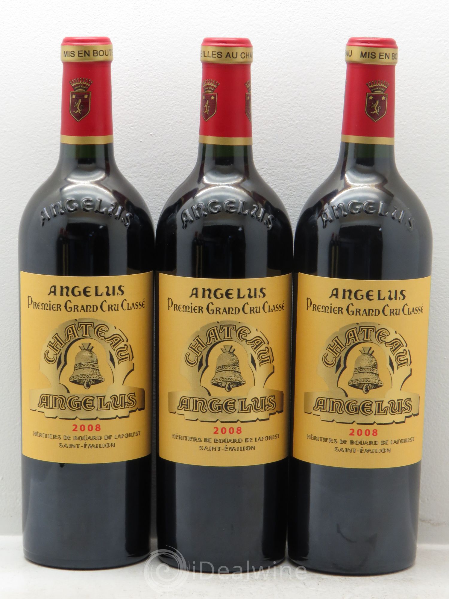 Château Angélus 1er Grand Cru Classé A 2008 - Lot de 12 bouteilles - 3