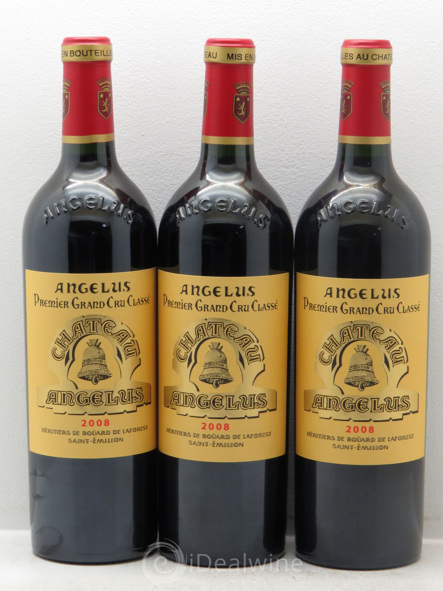 Château Angélus 1er Grand Cru Classé A 2008 - Lot de 12 bouteilles - 4