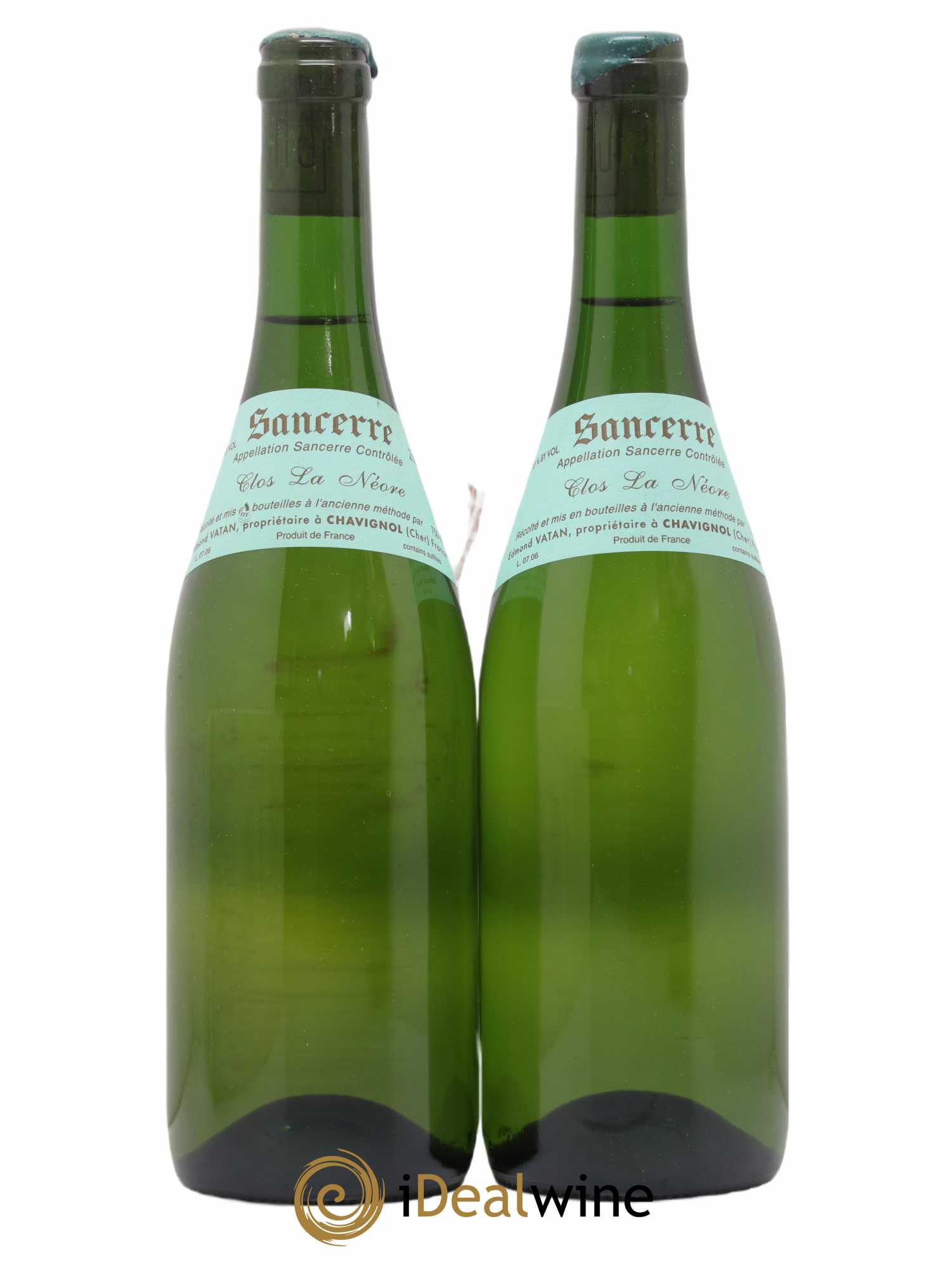 Sancerre Clos la Neore Edmond Vatan 2006 - Lot de 2 bouteilles - 0
