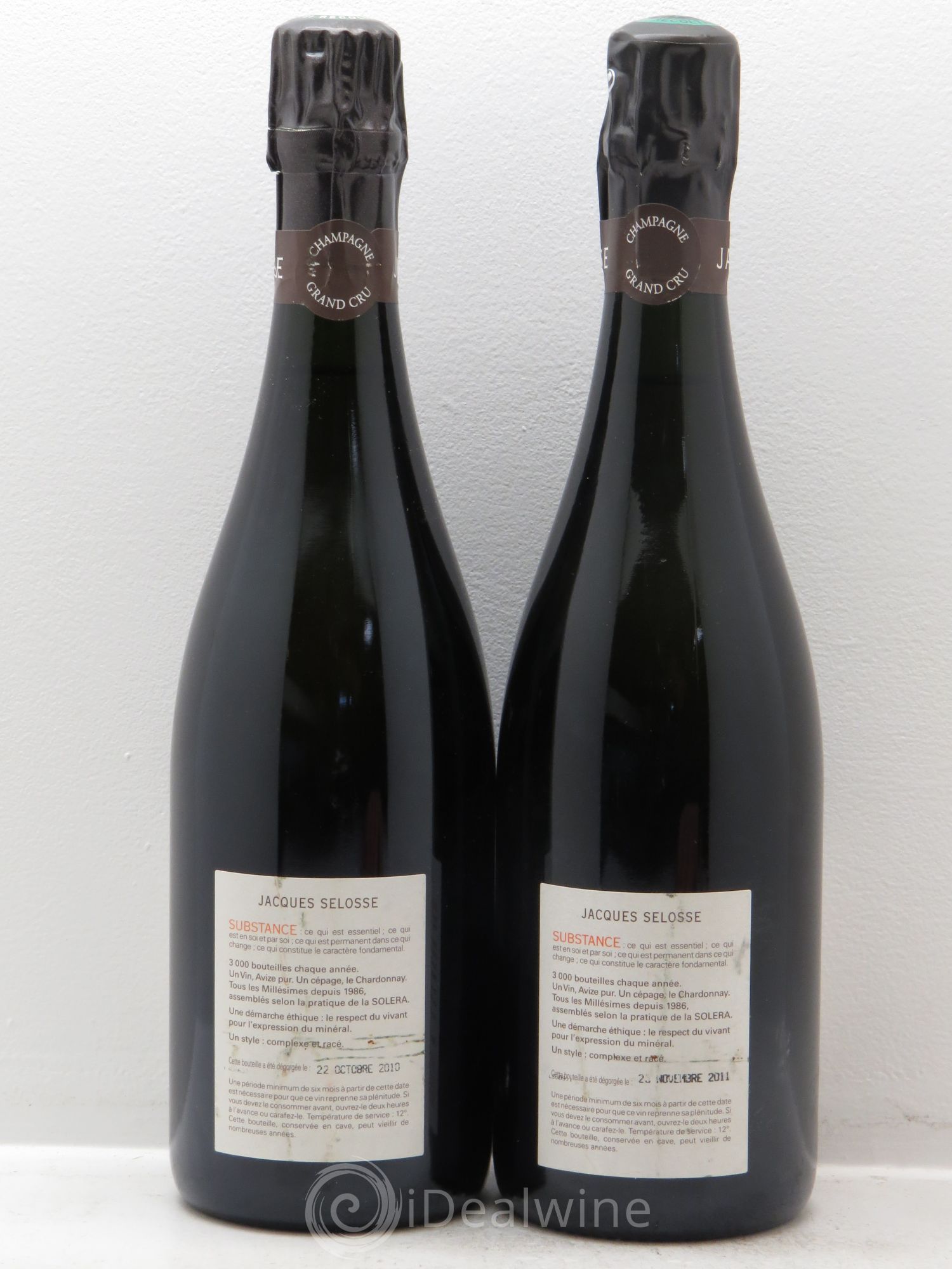 Substance Jacques Selosse - Lot de 2 bouteilles - 1