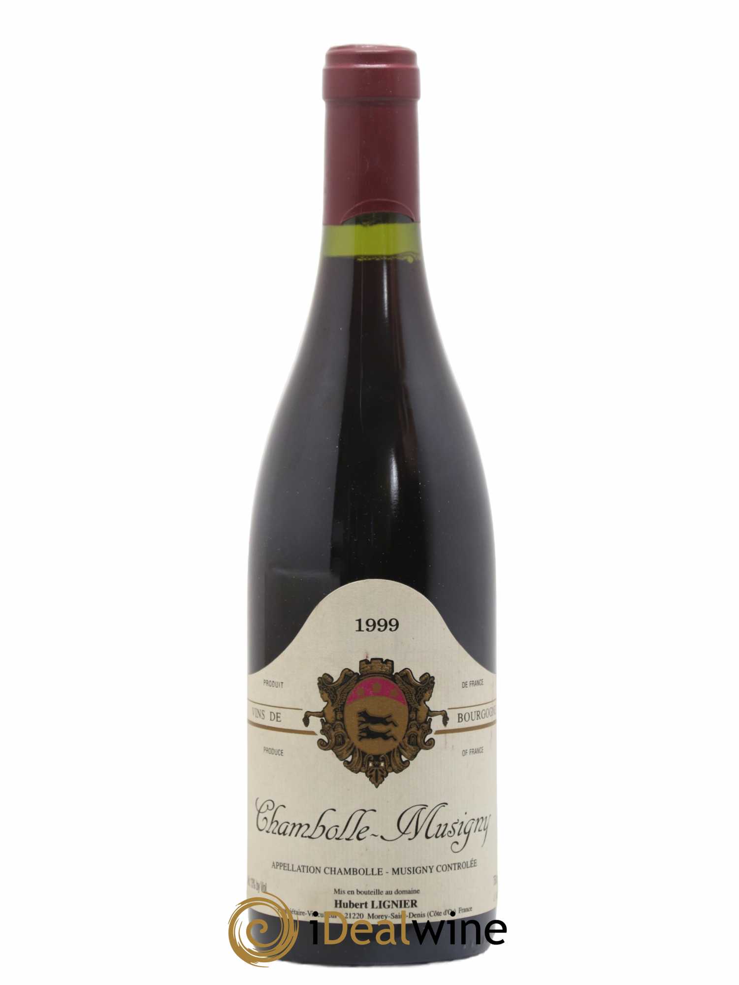 Chambolle-Musigny Domaine Hubert Lignier 1999 - Lot de 1 bouteille - 0